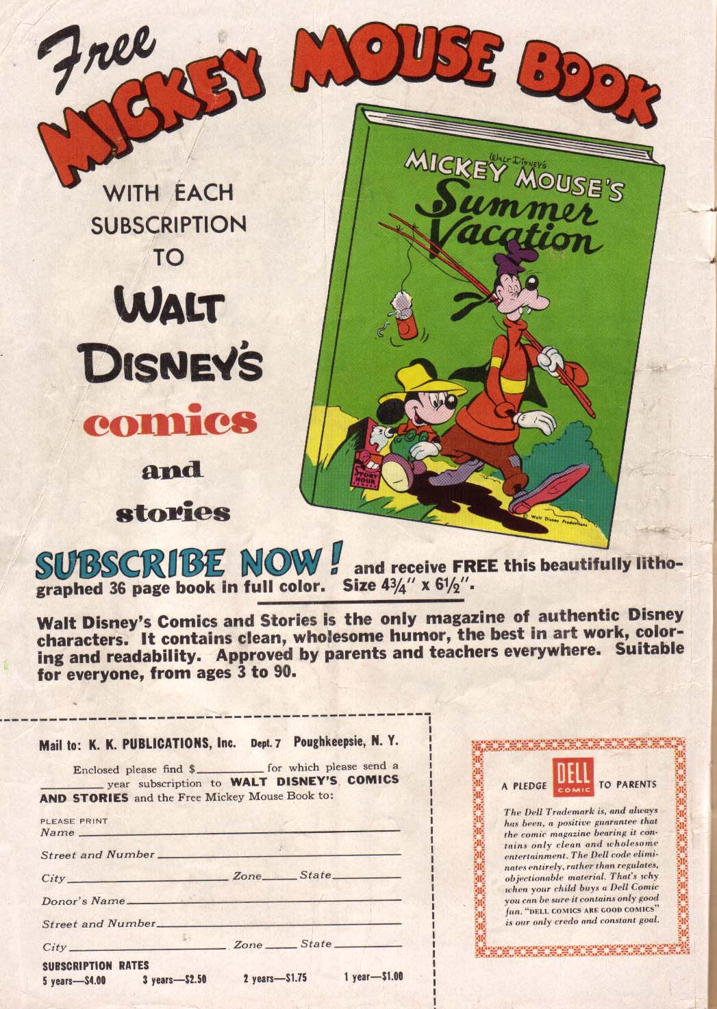 Read online Walt Disney's Comics and Stories comic -  Issue #190 - 2