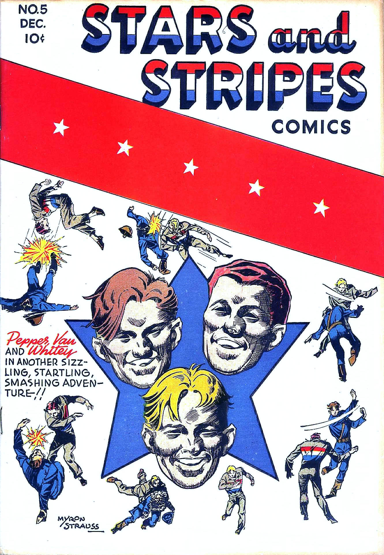 Read online Stars and Stripes Comics comic -  Issue #6 - 1