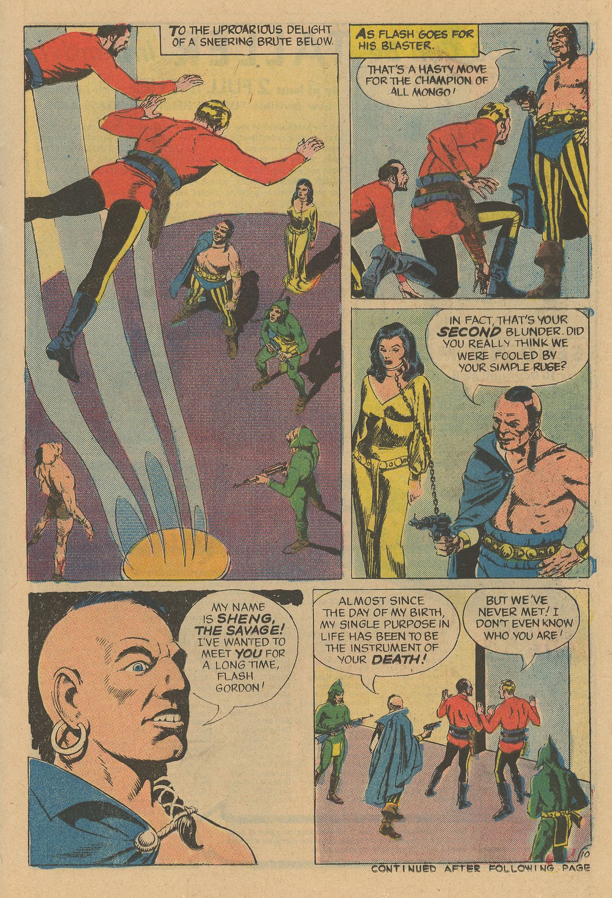 Read online Flash Gordon (1969) comic -  Issue #12 - 13
