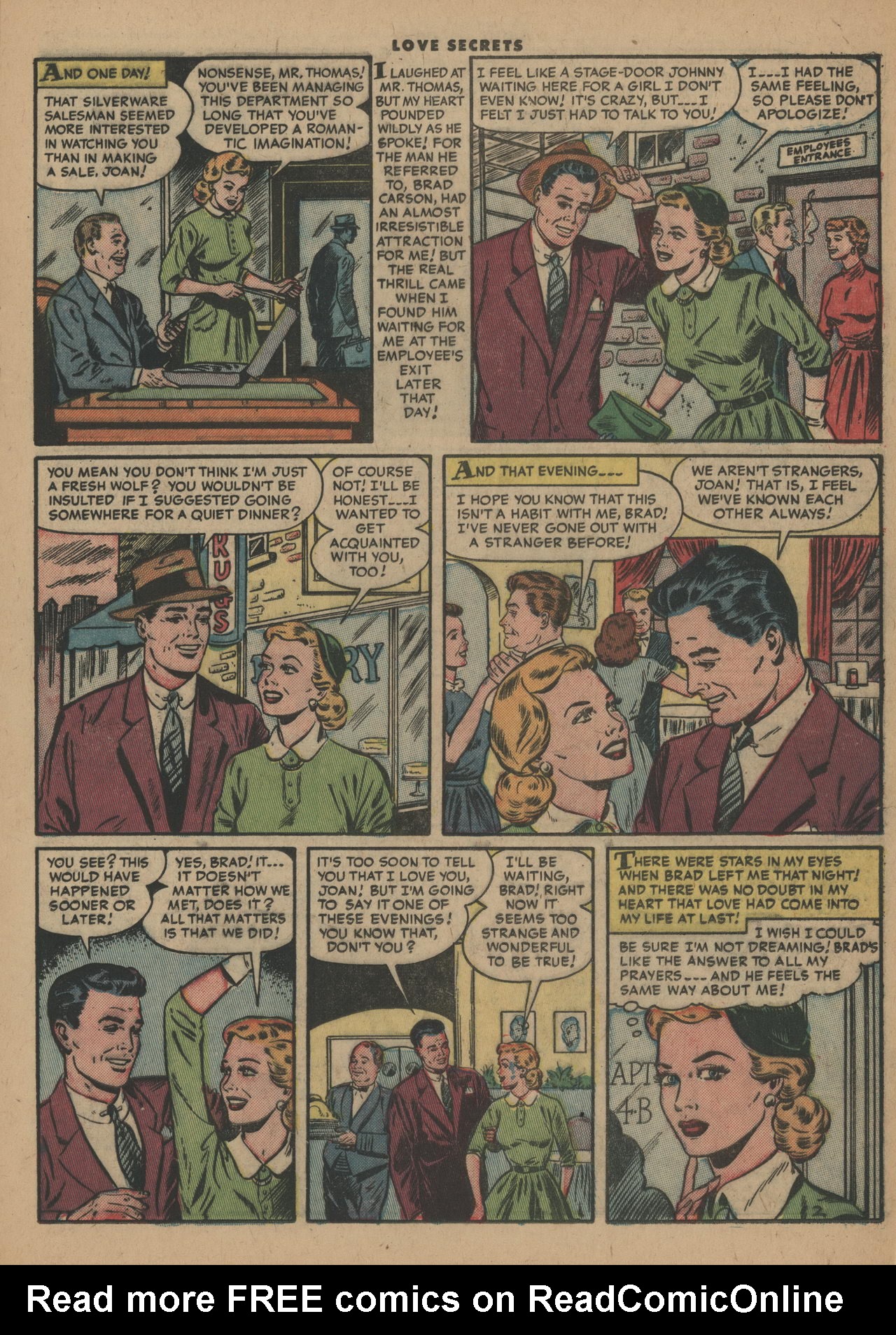 Read online Love Secrets (1953) comic -  Issue #40 - 13