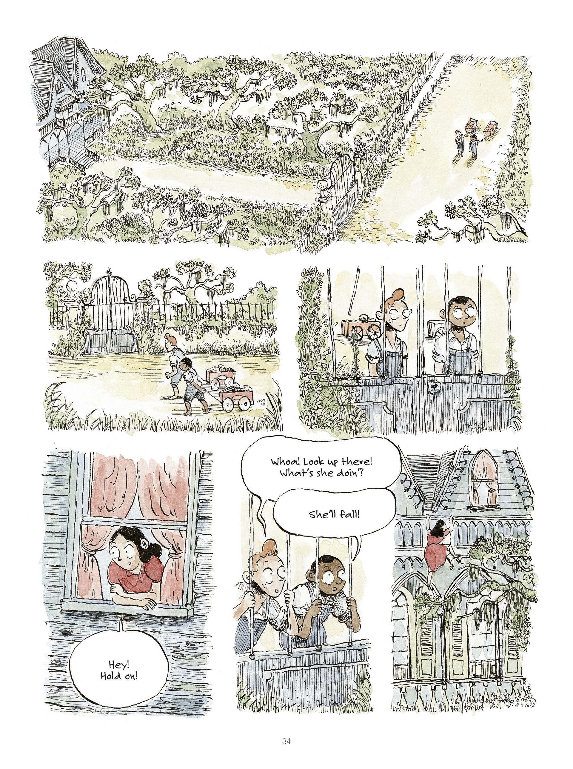 Read online Swamp: A Summer in the Bayou comic -  Issue # TPB (Part 1) - 36