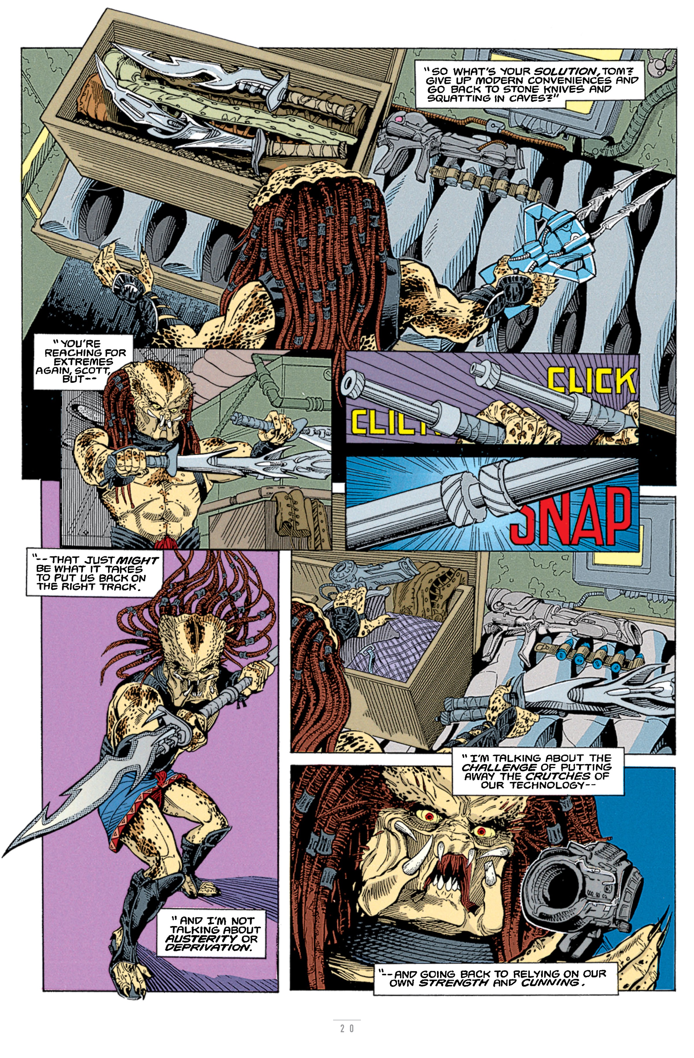 Read online Aliens vs. Predator 30th Anniversary Edition - The Original Comics Series comic -  Issue # TPB (Part 1) - 19
