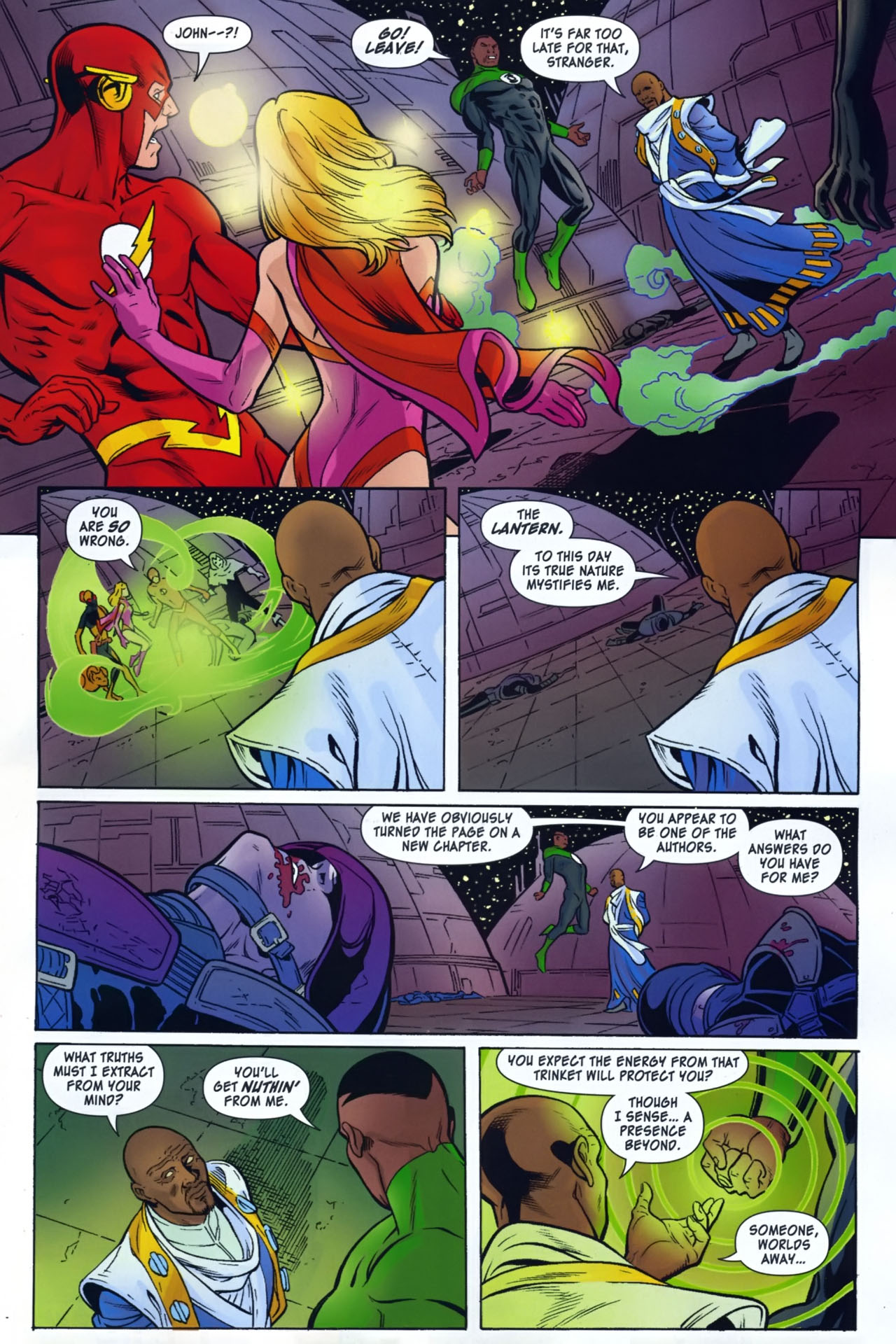 Read online Tangent: Superman's Reign comic -  Issue #3 - 17