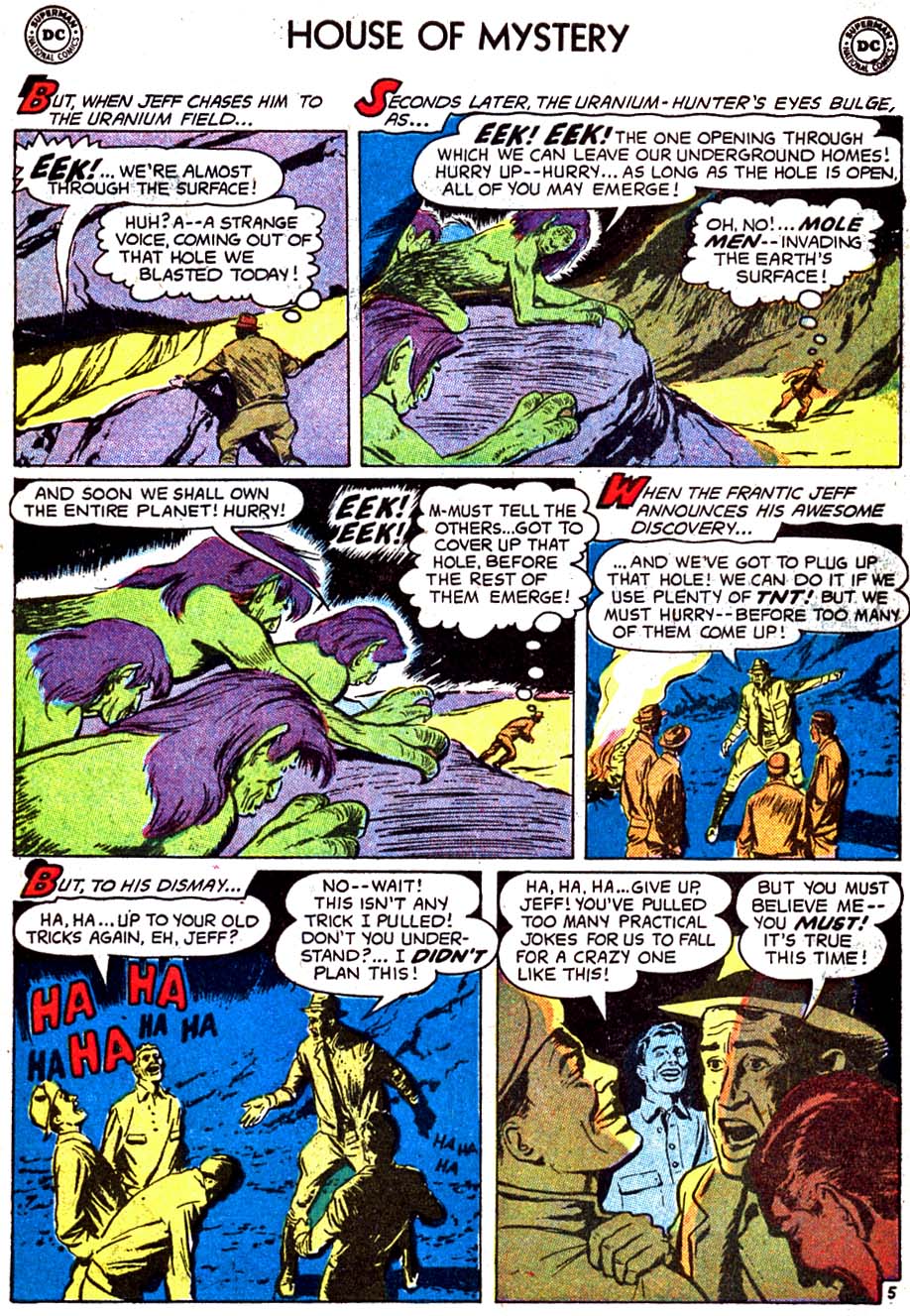 Read online House of Mystery (1951) comic -  Issue #71 - 7