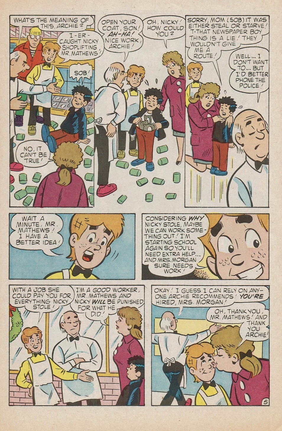 Read online The New Archies comic -  Issue #3 - 7