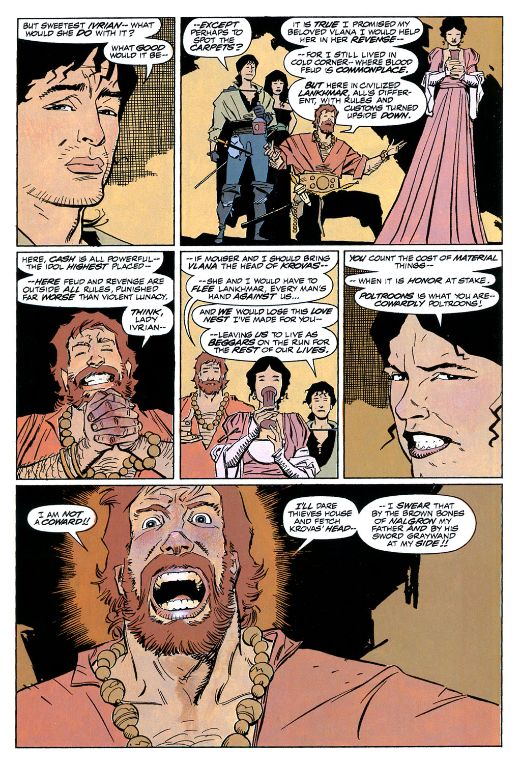 Read online Fafhrd and the Gray Mouser comic -  Issue #1 - 14