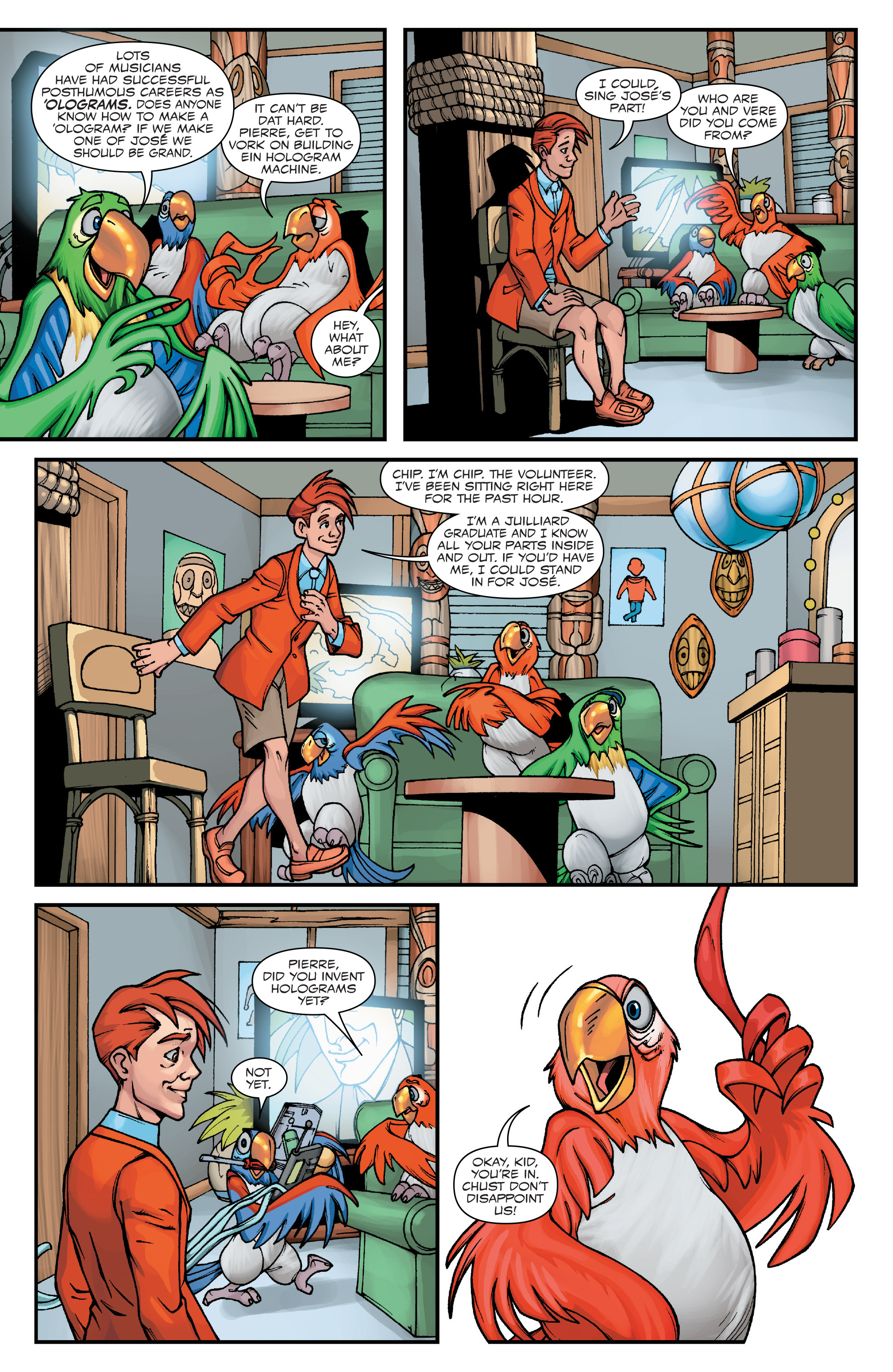 Read online Enchanted Tiki Room comic -  Issue #2 - 10