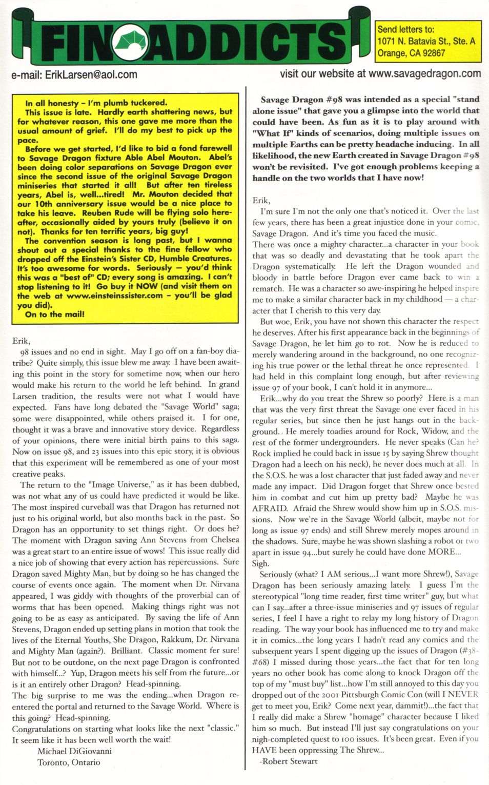 The Savage Dragon (1993) Issue #101 #104 - English 24