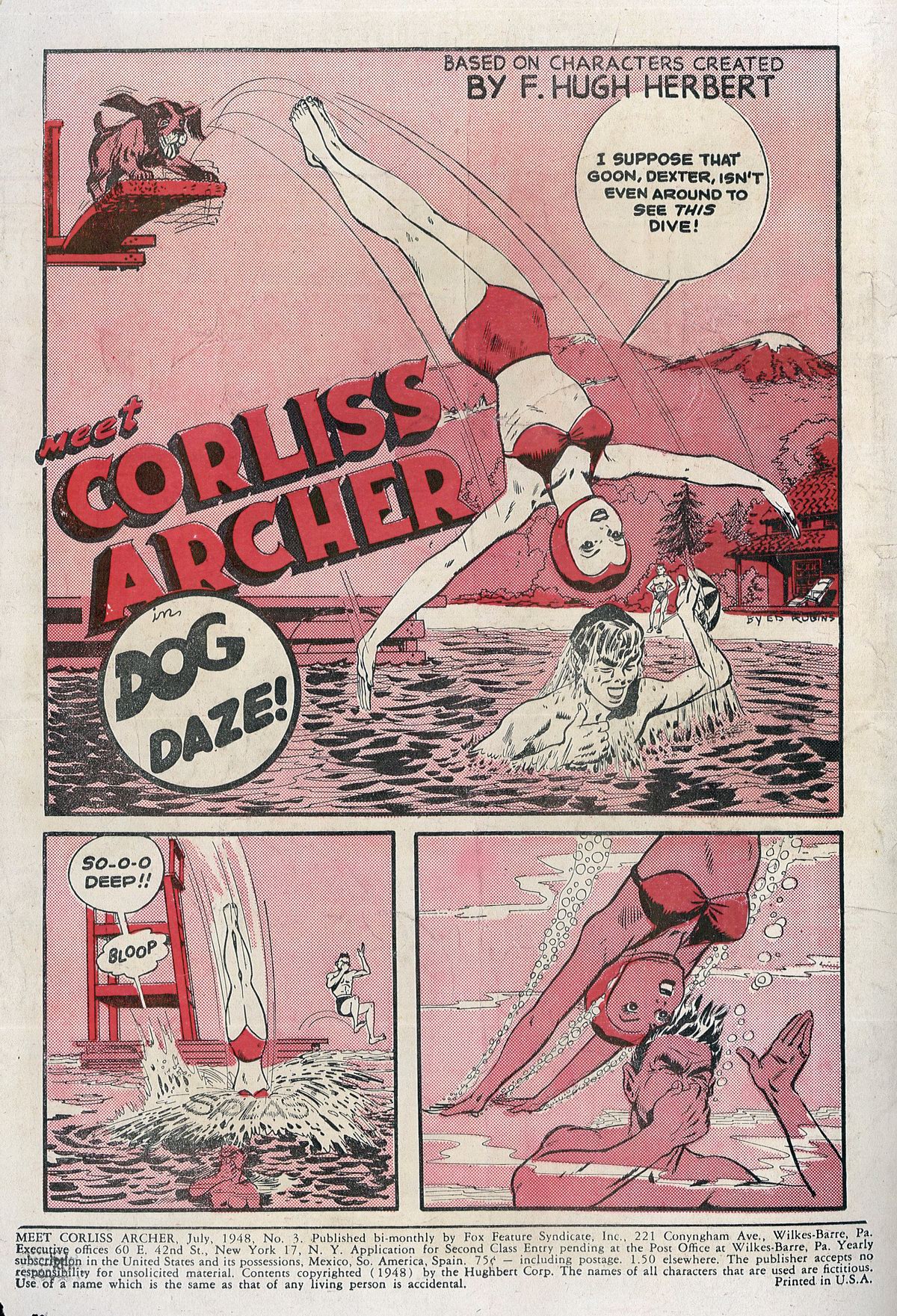 Read online Meet Corliss Archer comic -  Issue #3 - 2