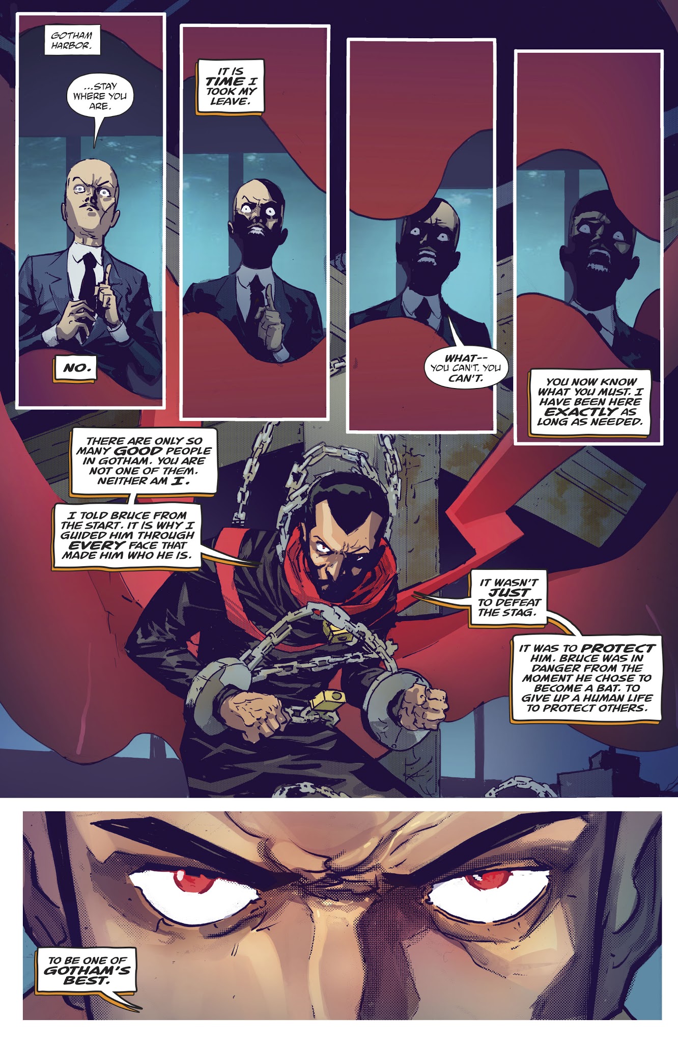 Read online Batman/Shadow comic -  Issue #3 - 21