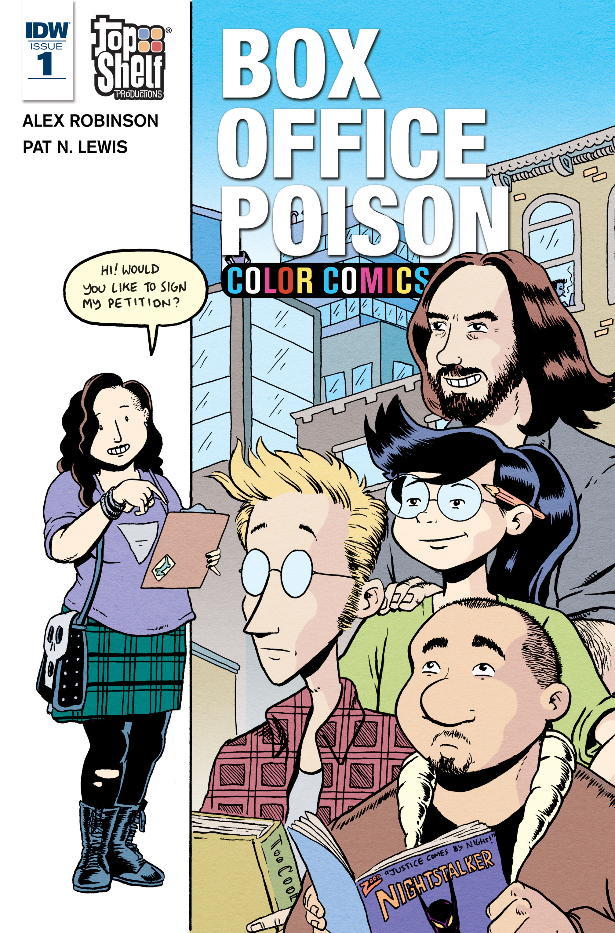 Read online Box Office Poison Color Comics comic -  Issue #1 - 1