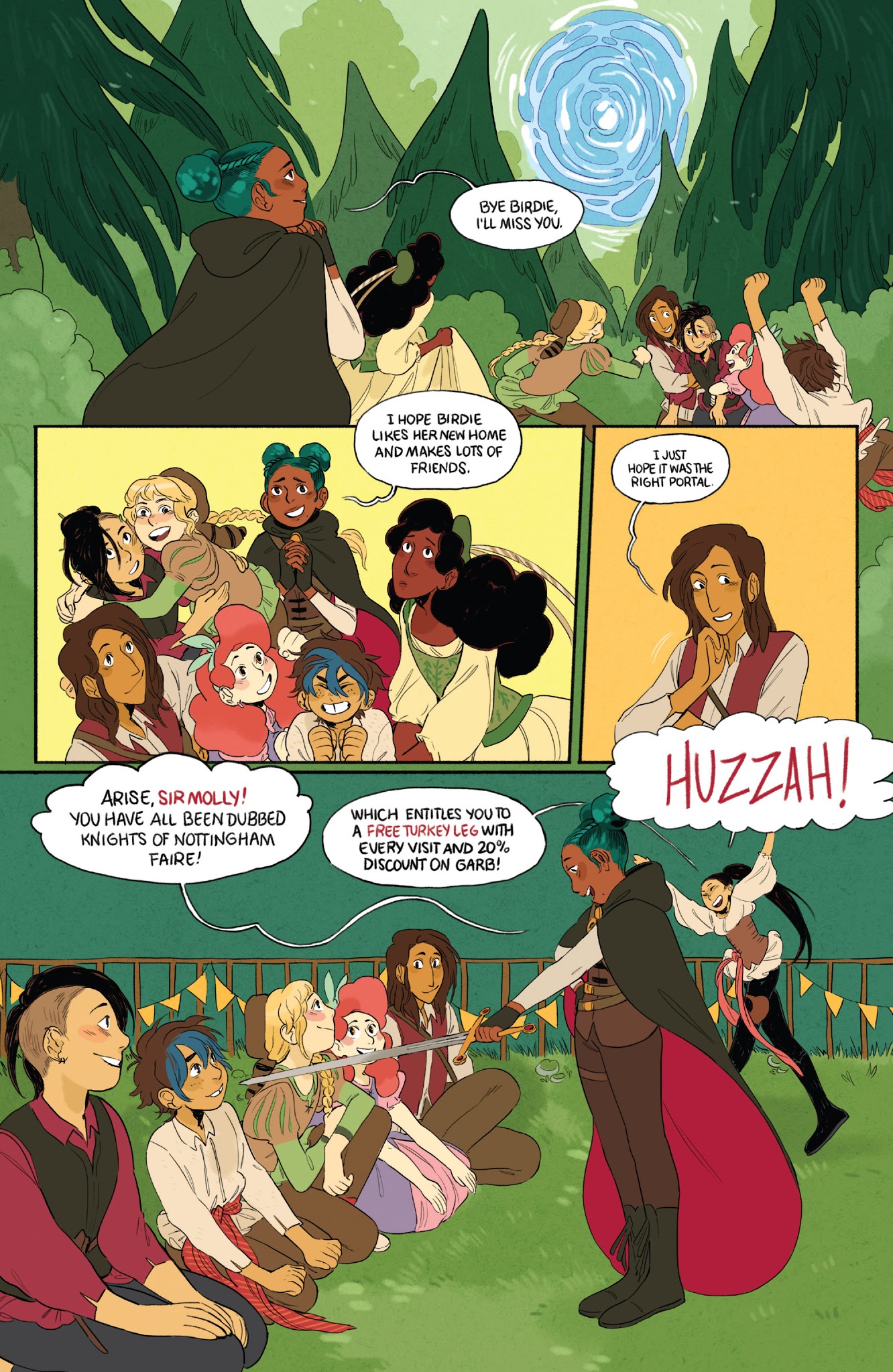 Read online Lumberjanes: Faire and Square 2017 Special comic -  Issue # Full - 31