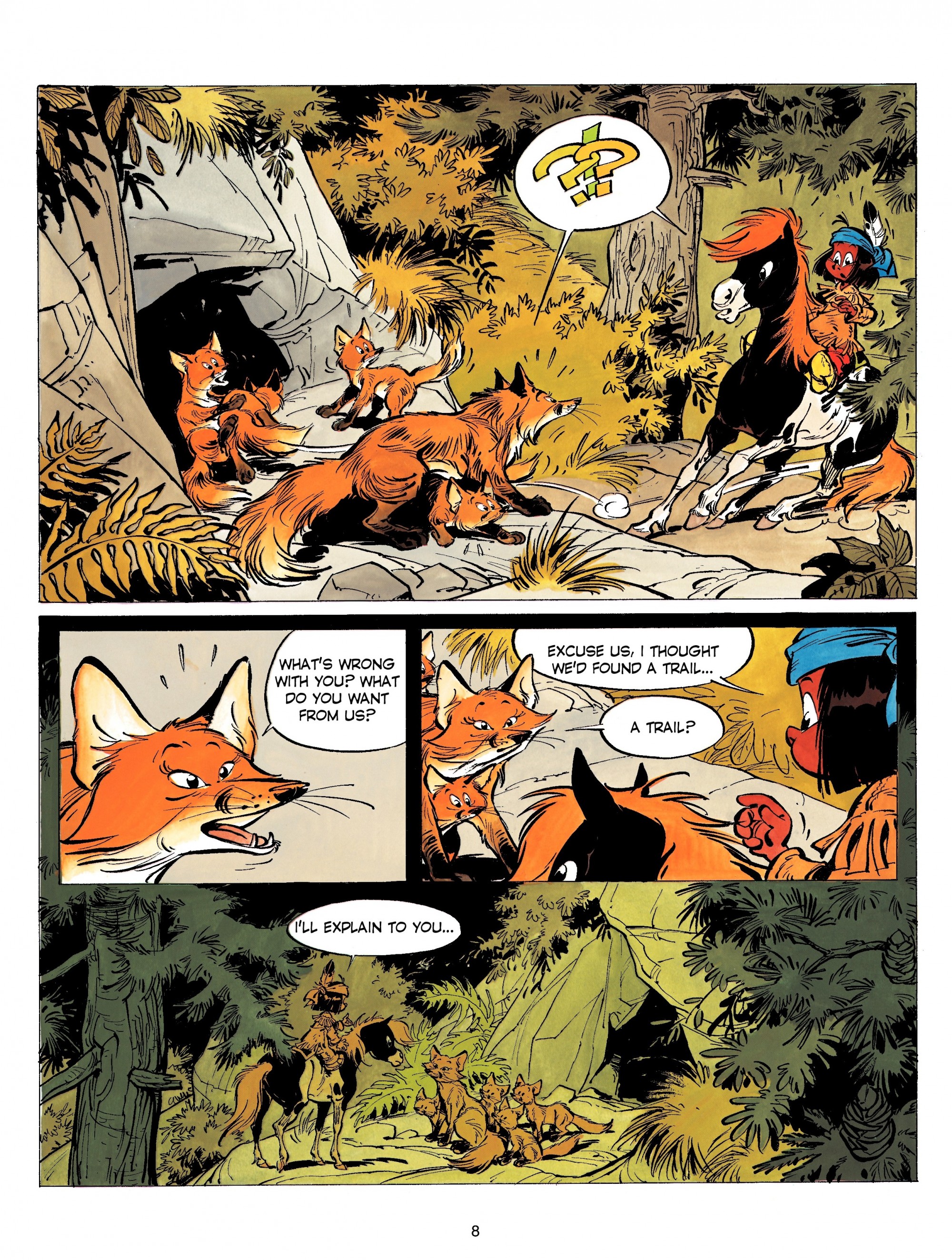 Read online Yakari comic -  Issue #4 - 8
