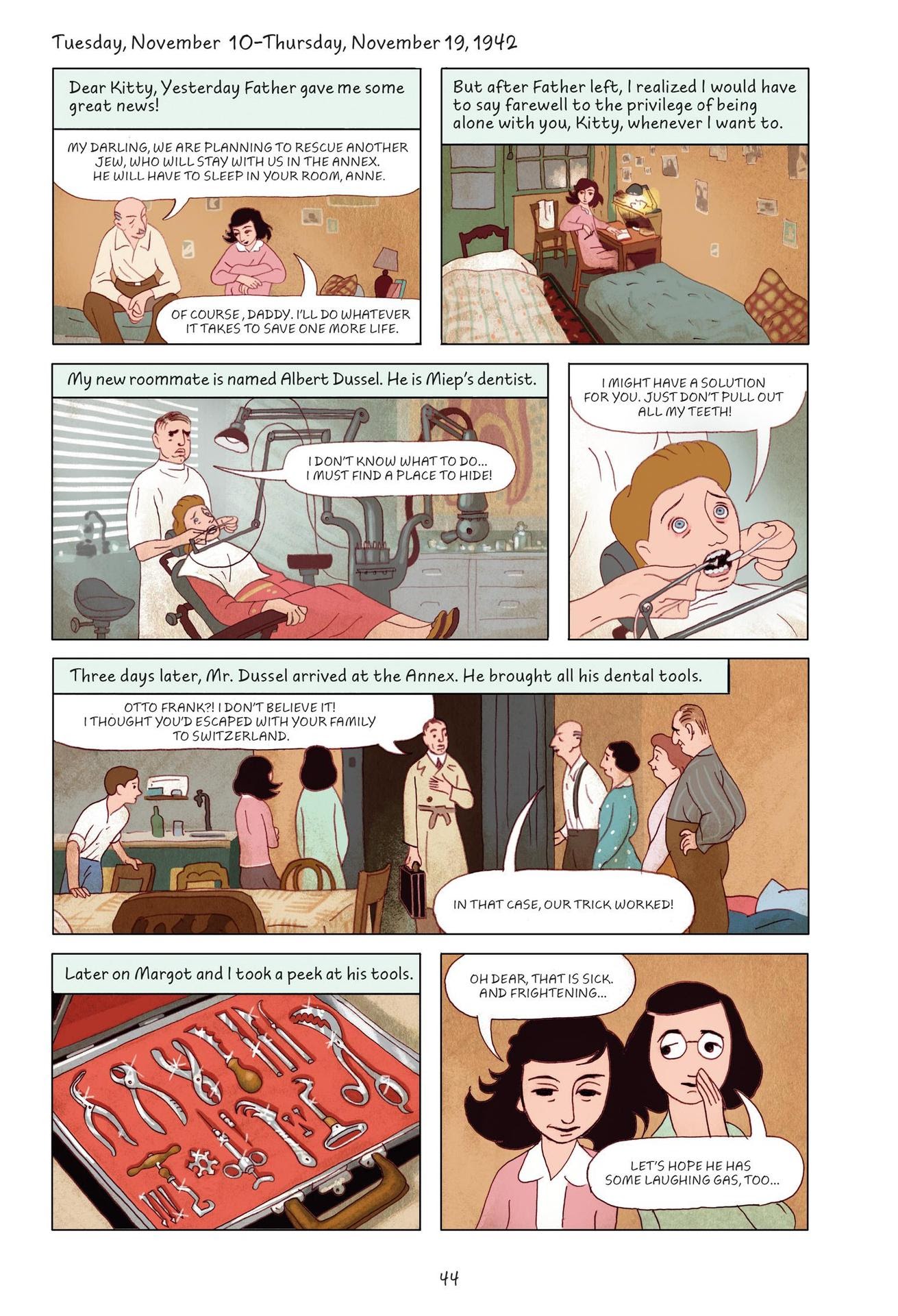 Read online Anne Frank’s Diary: The Graphic Adaptation comic -  Issue # TPB - 47