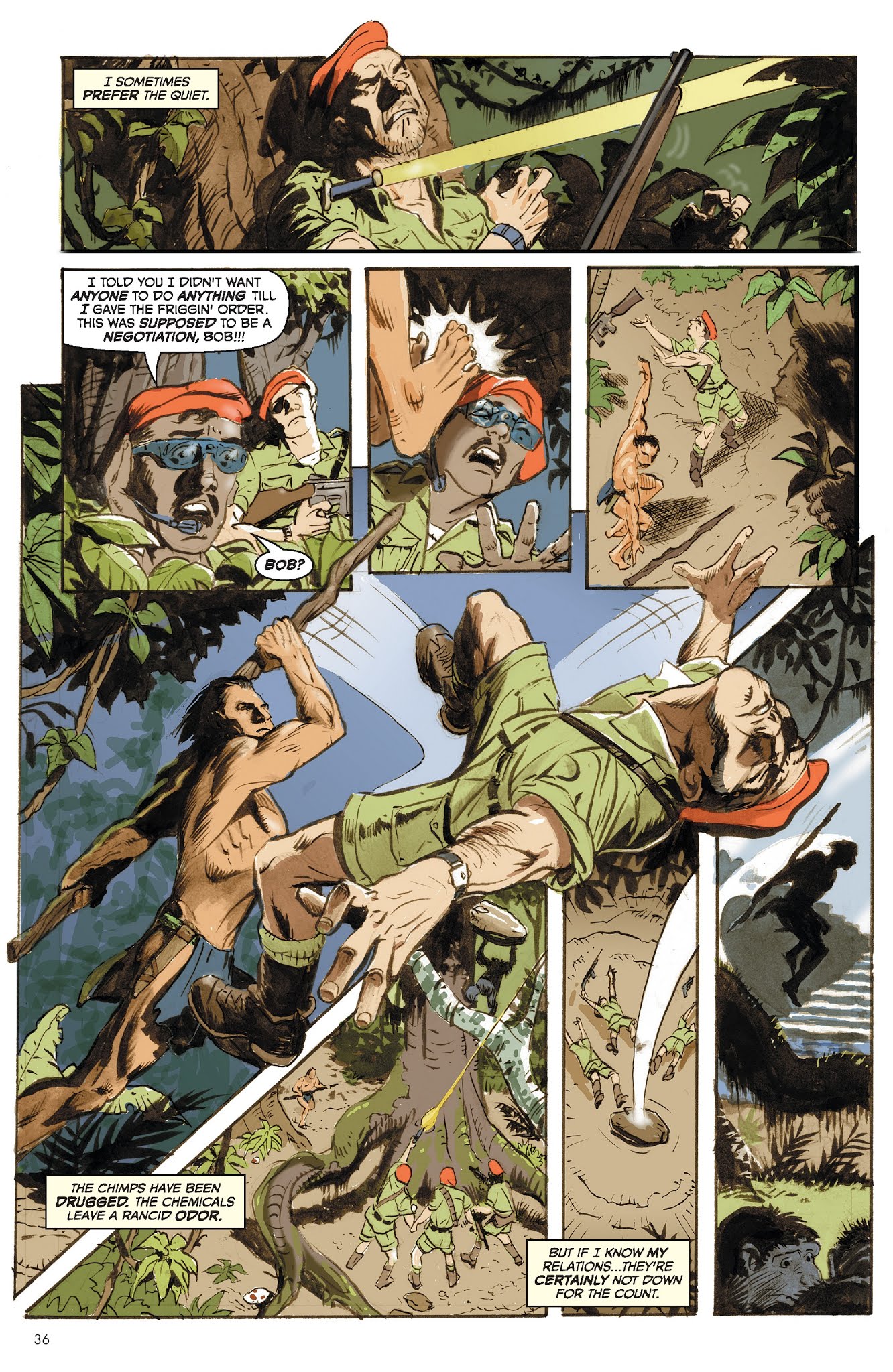 Read online The Once and Future Tarzan comic -  Issue # TPB - 37