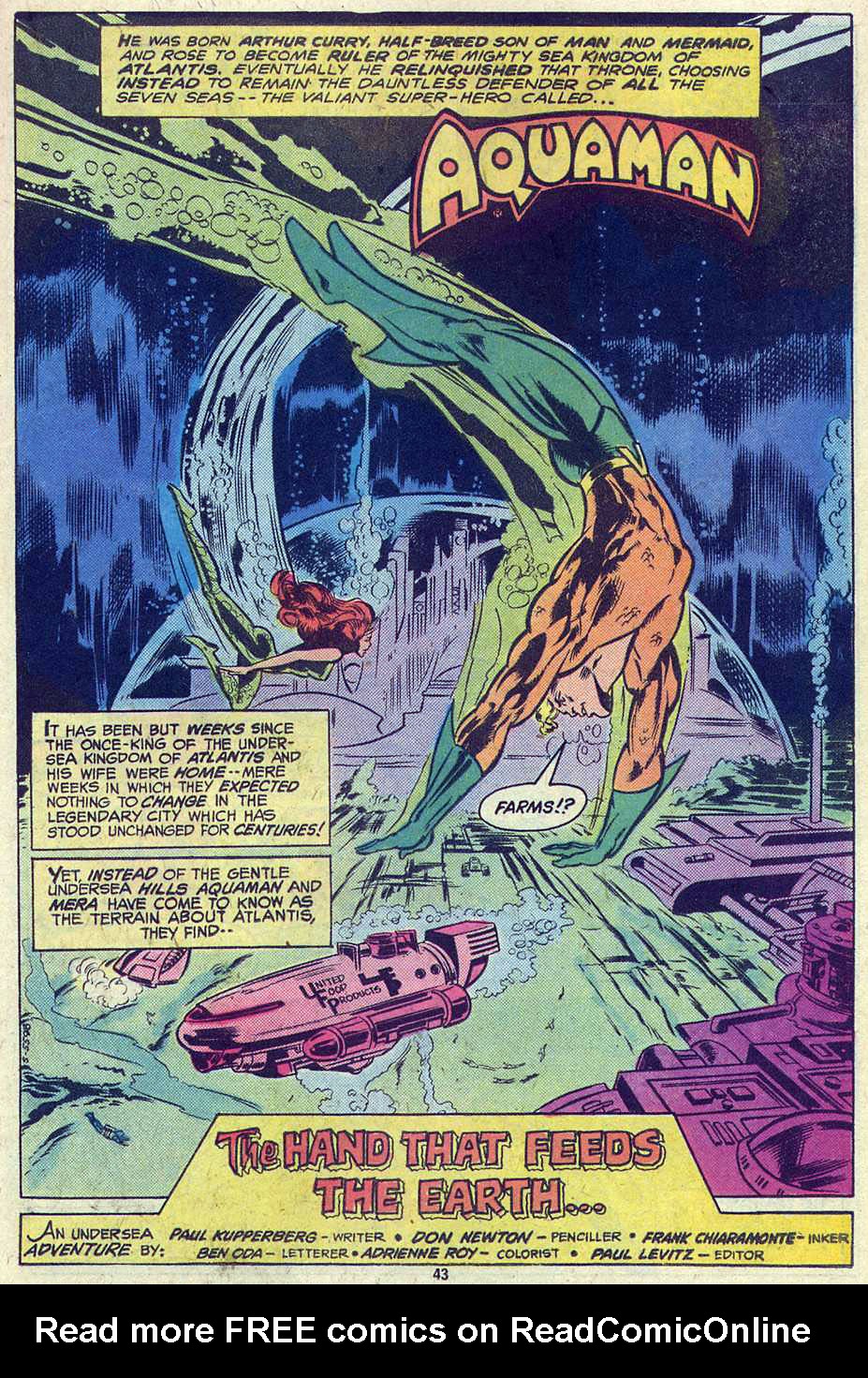 Read online Adventure Comics (1938) comic -  Issue #461 - 43