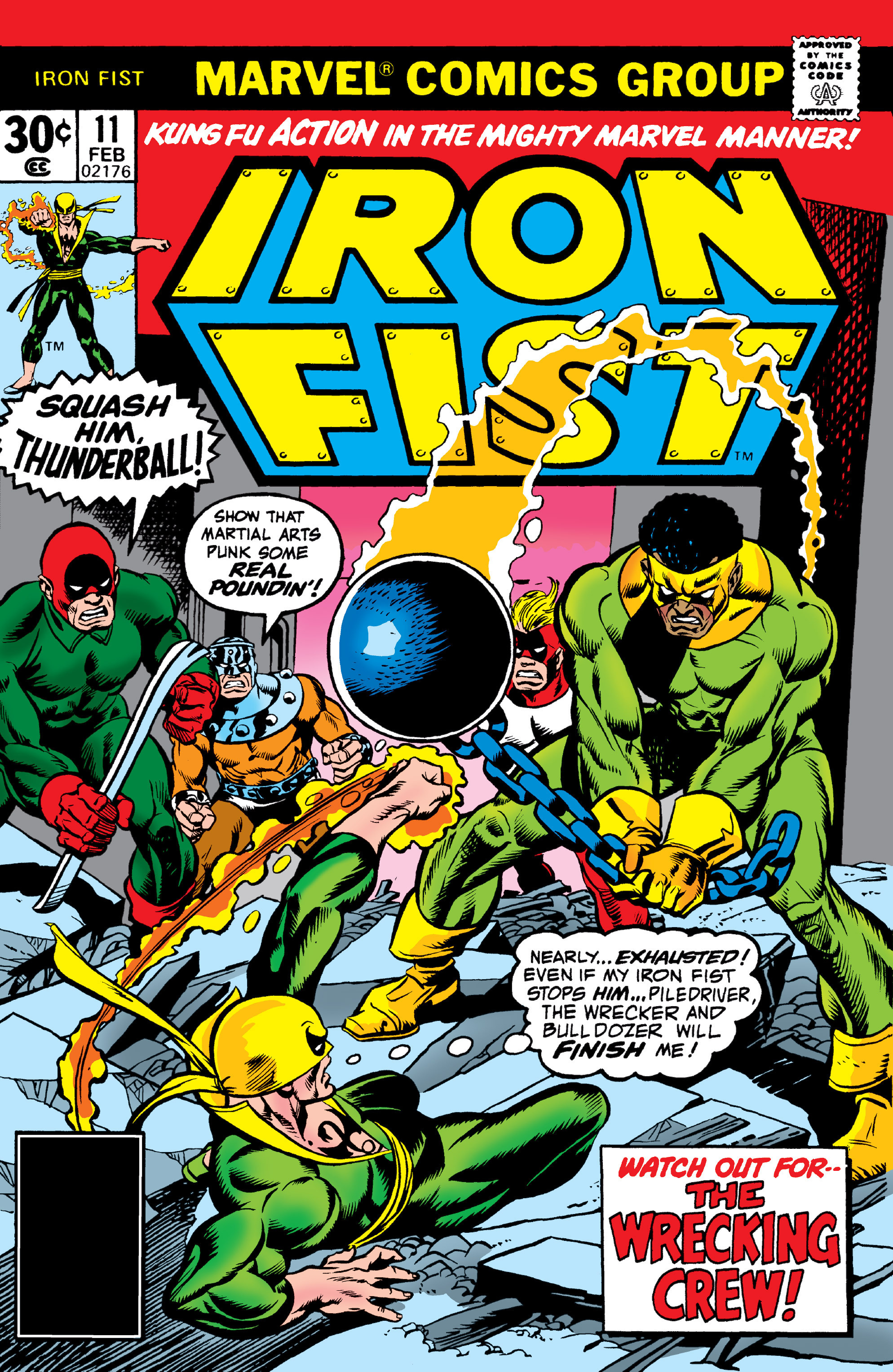 Read online Iron Fist (1975) comic -  Issue #11 - 1