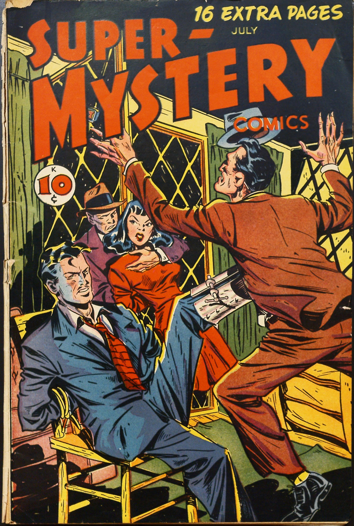 Read online Super-Mystery Comics comic -  Issue #36 - 1