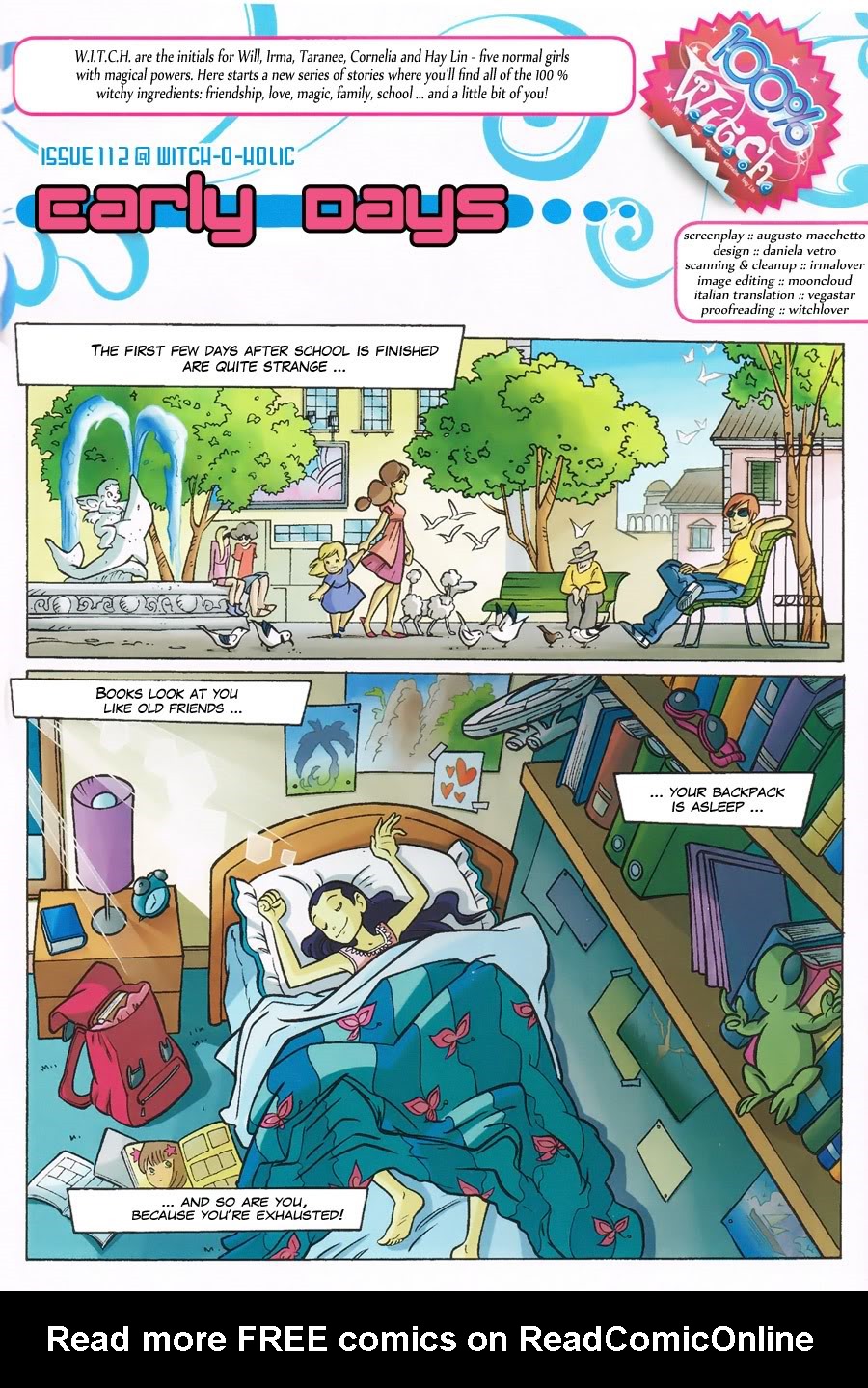 Read online W.i.t.c.h. comic -  Issue #112 - 1