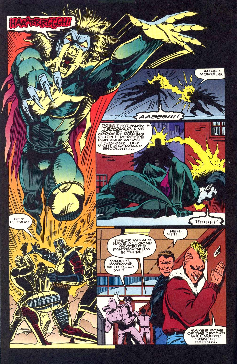 Read online Morbius: The Living Vampire (1992) comic -  Issue #19 - 18