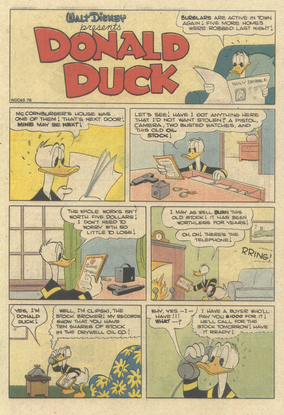 Read online Walt Disney's Comics and Stories comic -  Issue #78 - 3