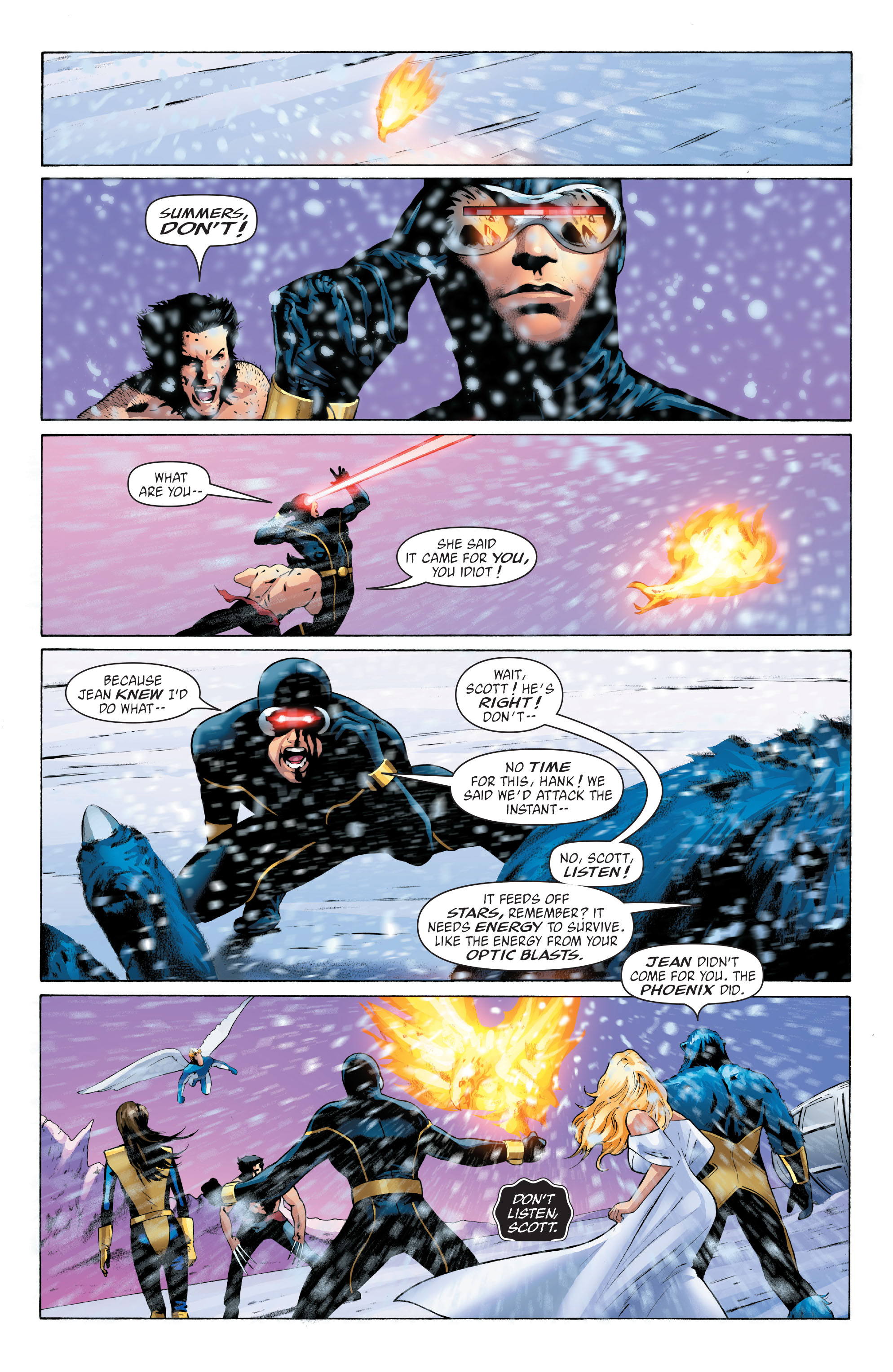 Read online X-Men: Phoenix - Endsong comic -  Issue #3 - 24