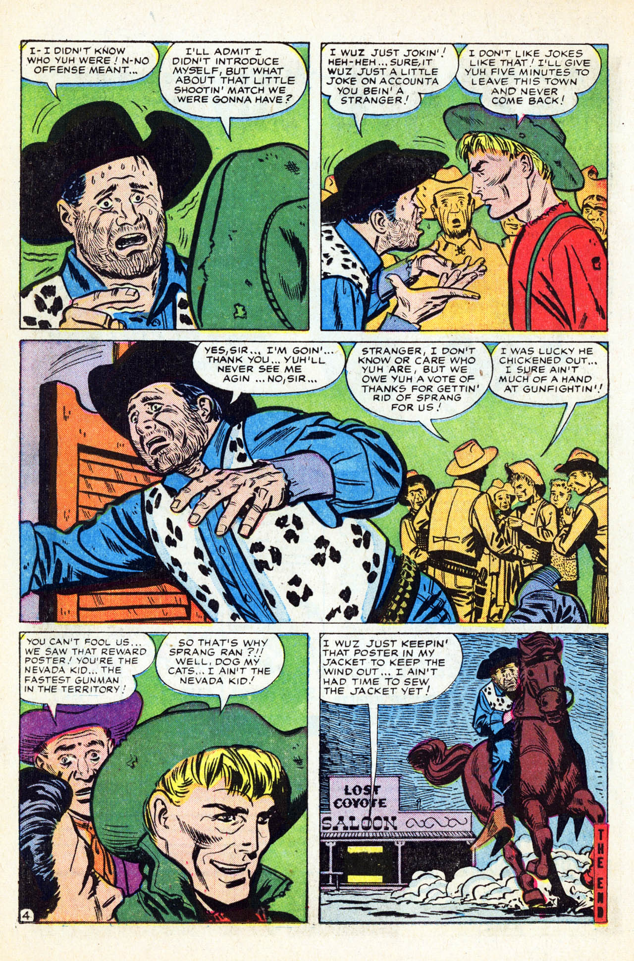 Read online Western Outlaws (1954) comic -  Issue #13 - 14