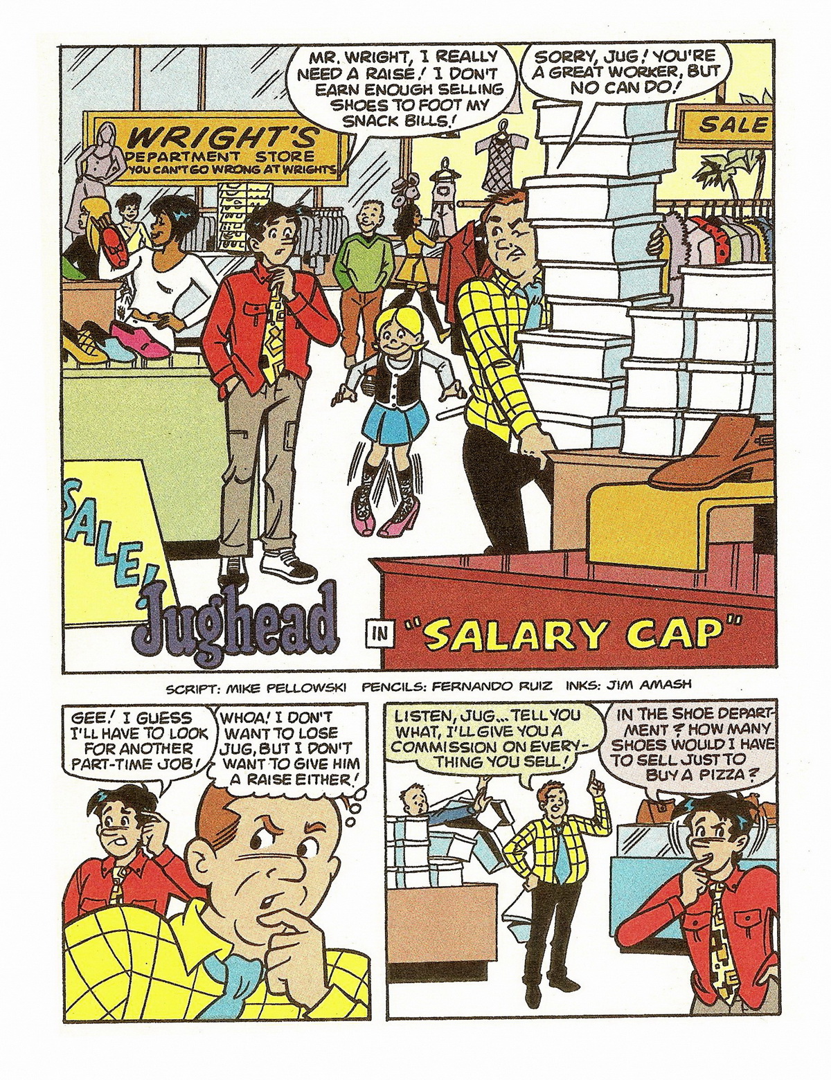 Read online Jughead's Double Digest Magazine comic -  Issue #59 - 100