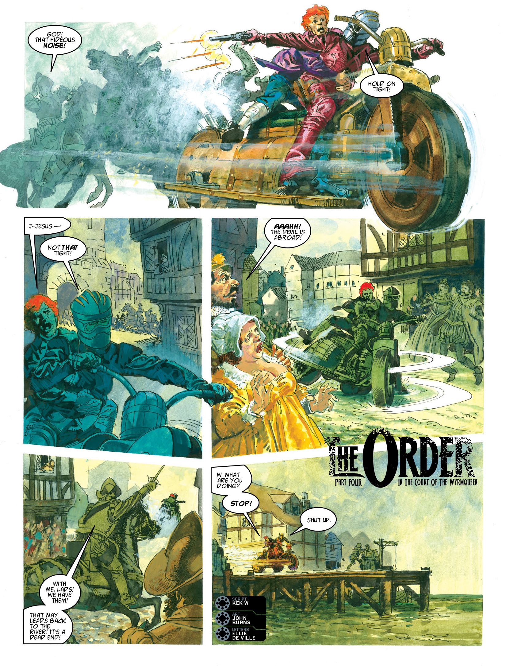 Read online 2000 AD comic -  Issue #1964 - 14