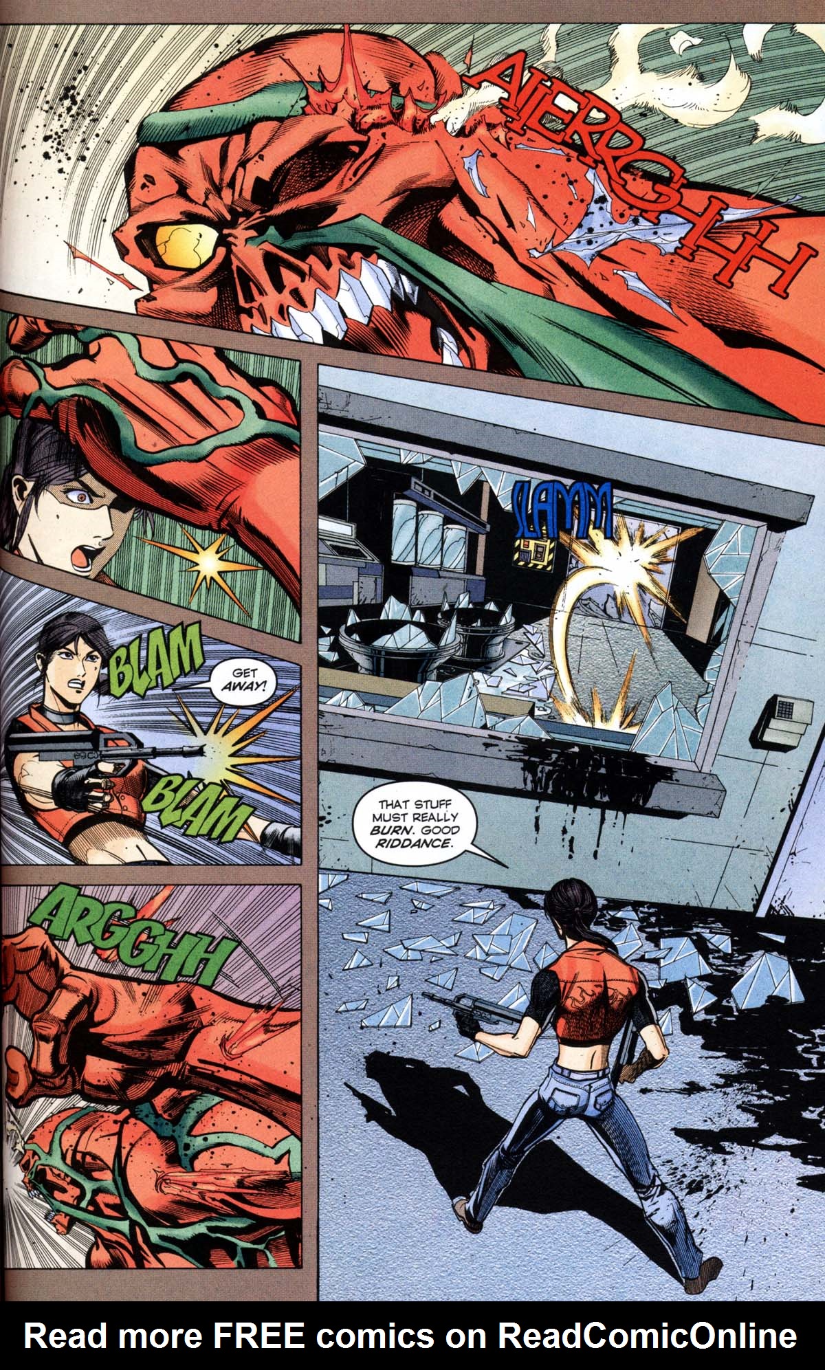 Read online Resident Evil Code: Veronica comic -  Issue #1 - 69