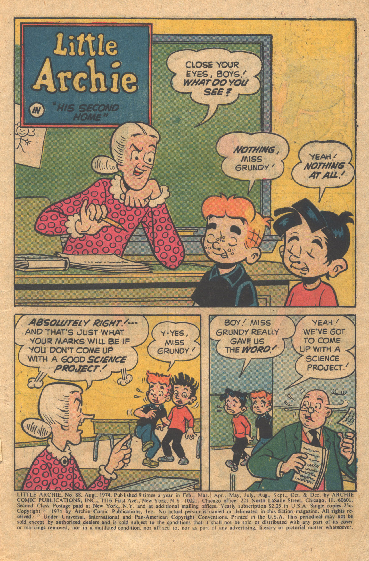Read online The Adventures of Little Archie comic -  Issue #88 - 3