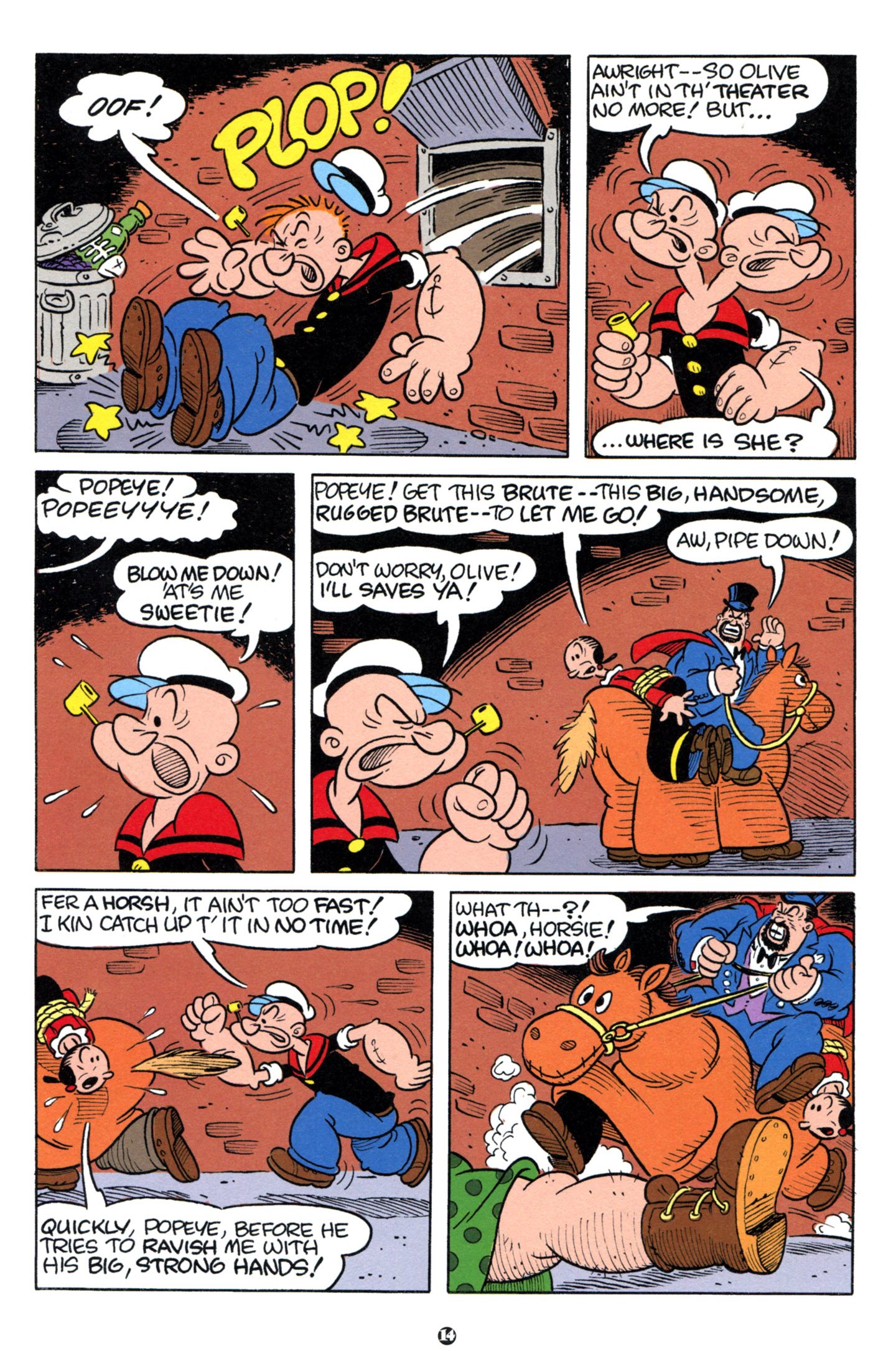 Read online Popeye (2012) comic -  Issue #11 - 16