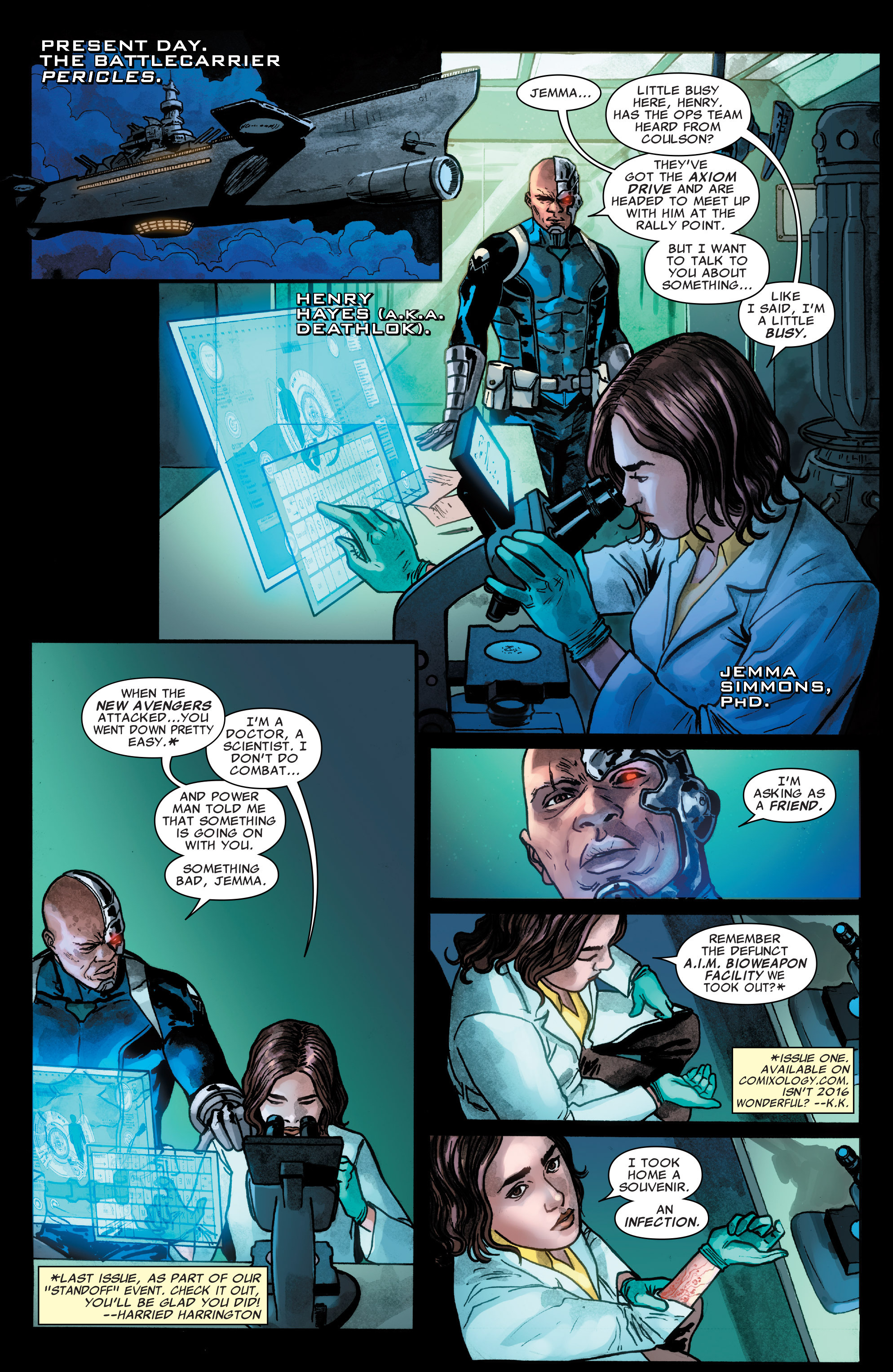 Read online Agents of S.H.I.E.L.D. comic -  Issue #5 - 7