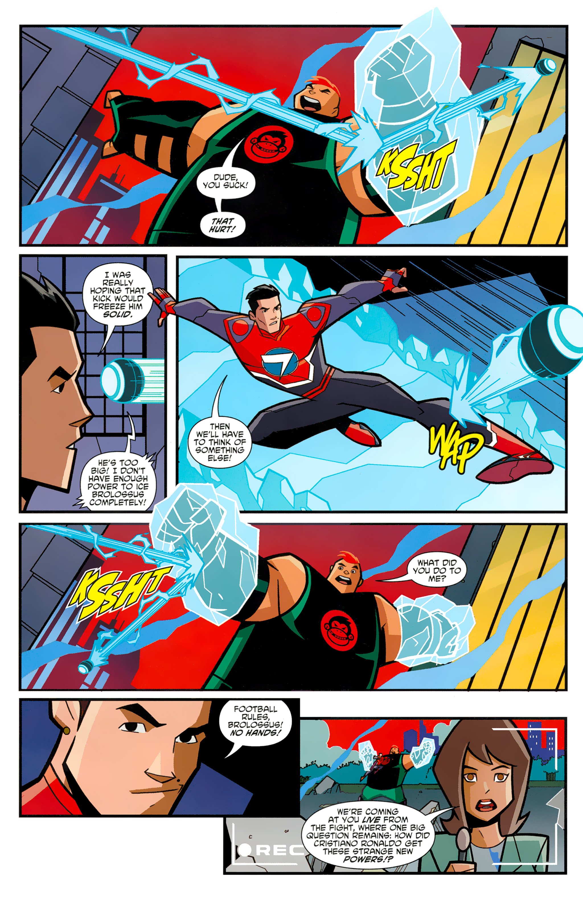 Read online Free Comic Book Day 2019 comic -  Issue # Cristiano Ronaldo's Striker Force 7 - 7