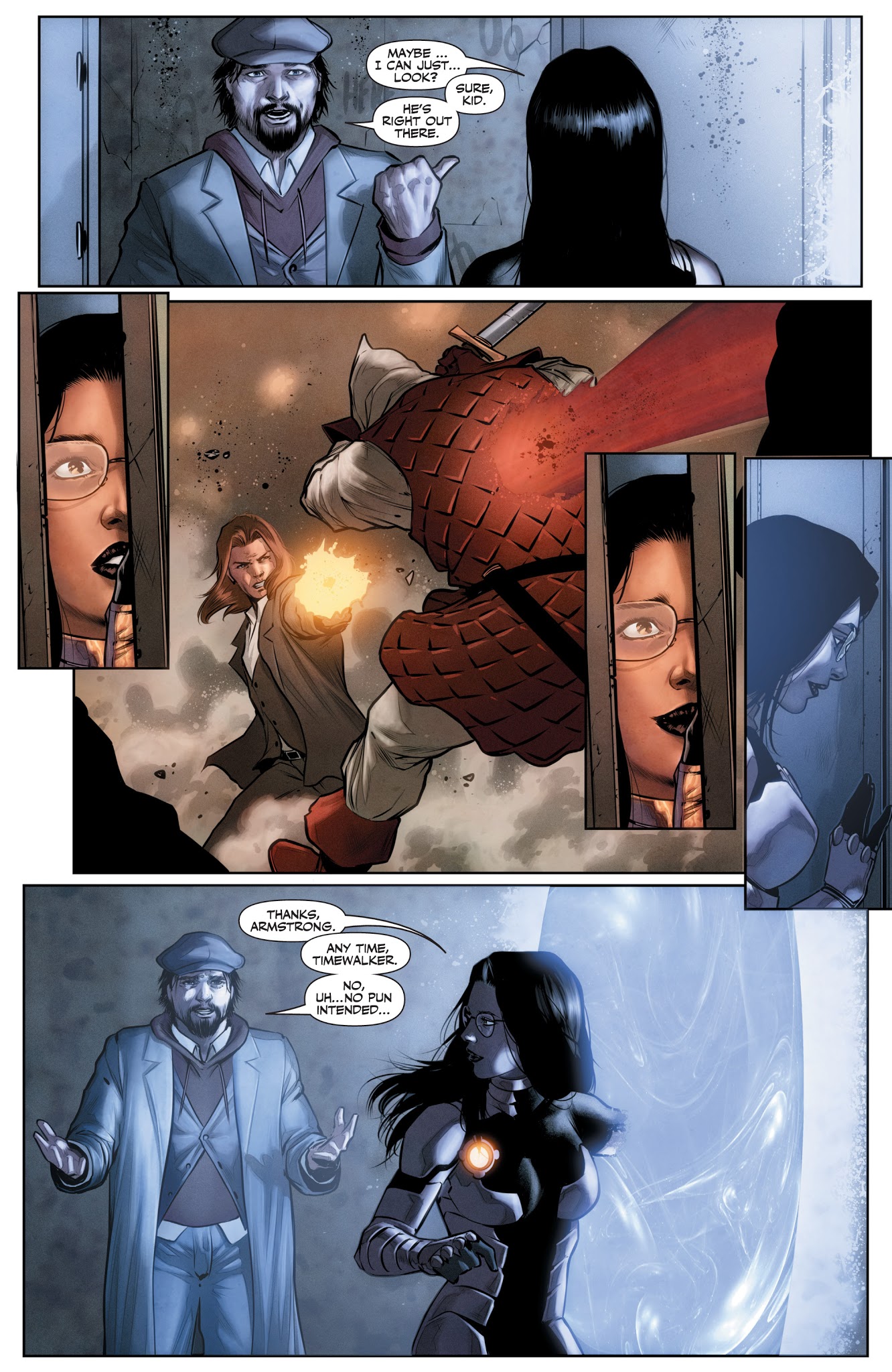 Read online Armstrong and the Vault of Spirits comic -  Issue # Full - 18