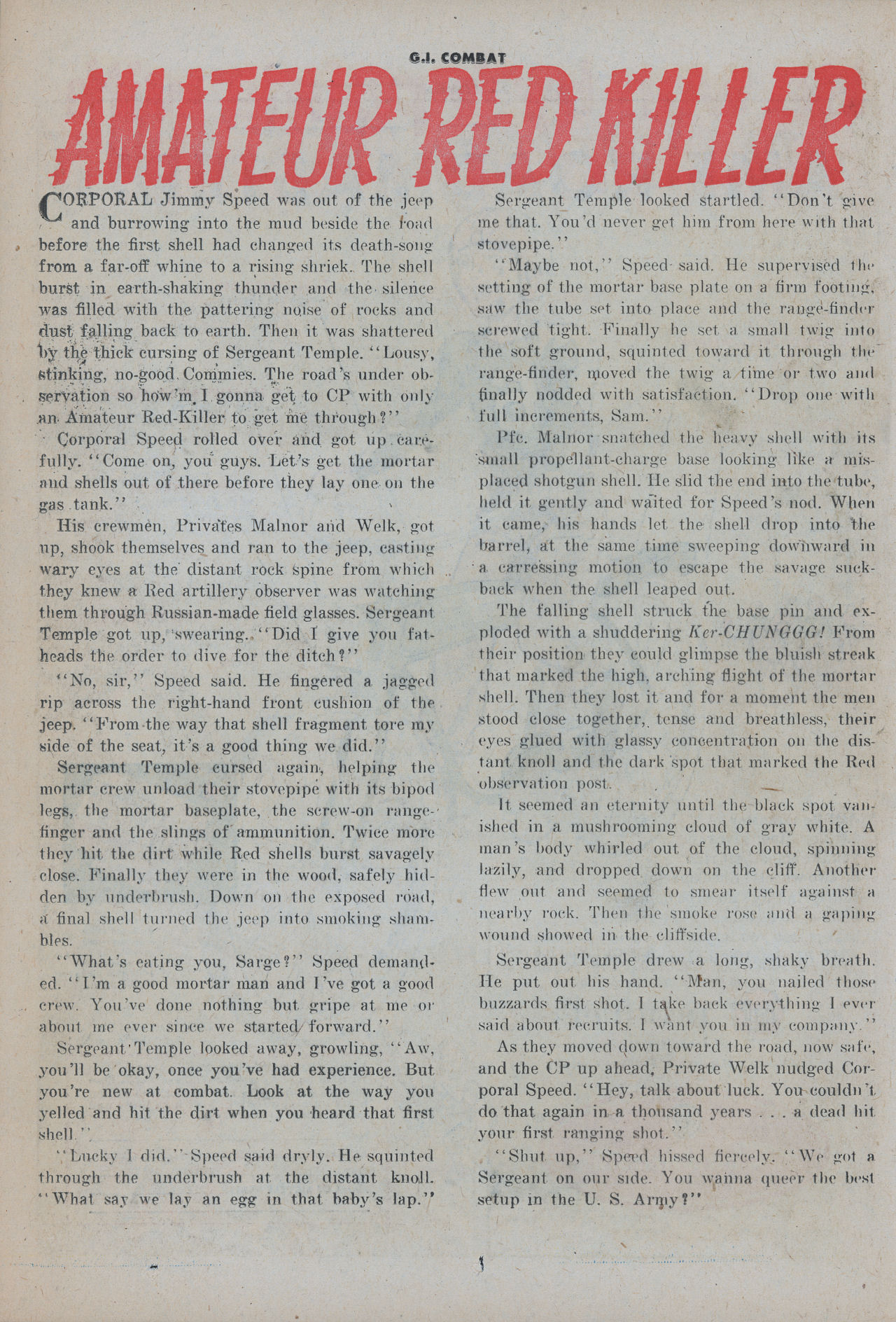Read online G.I. Combat (1952) comic -  Issue #11 - 26