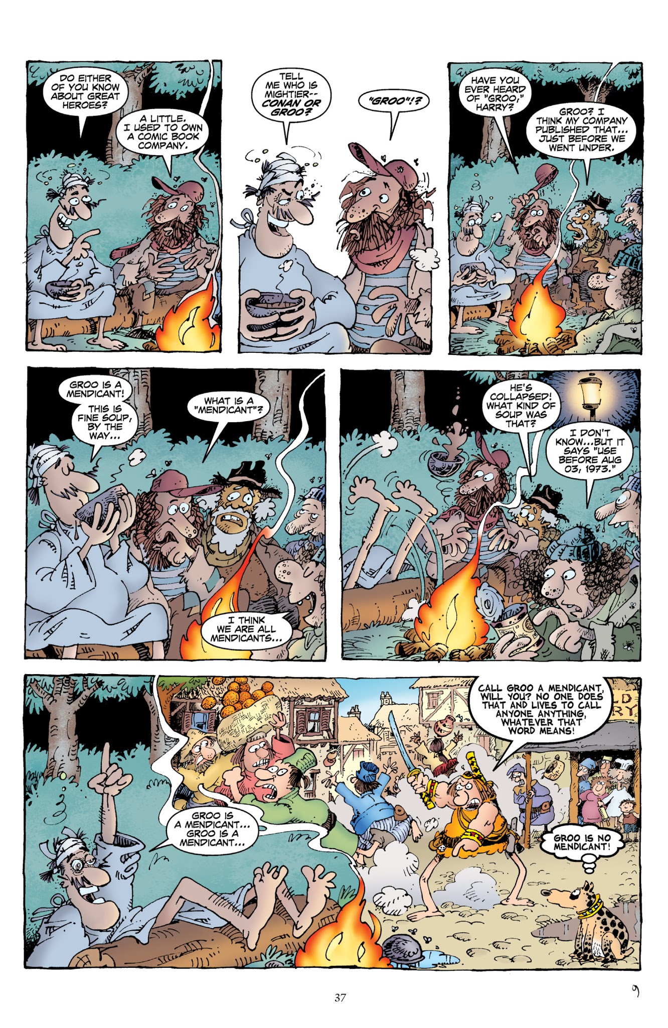 Read online Groo vs. Conan comic -  Issue # TPB - 39