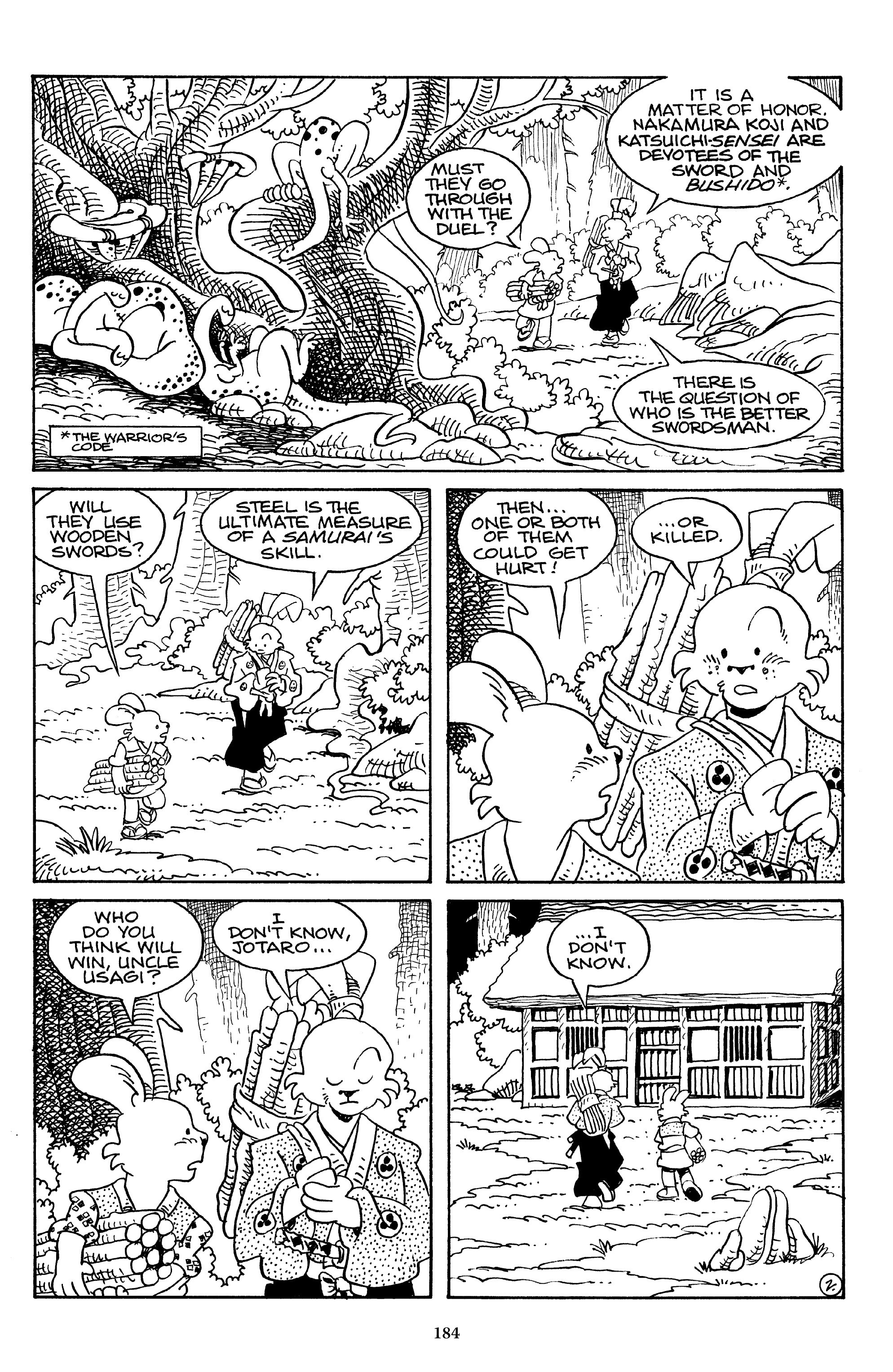 Read online The Usagi Yojimbo Saga comic -  Issue # TPB 4 - 183