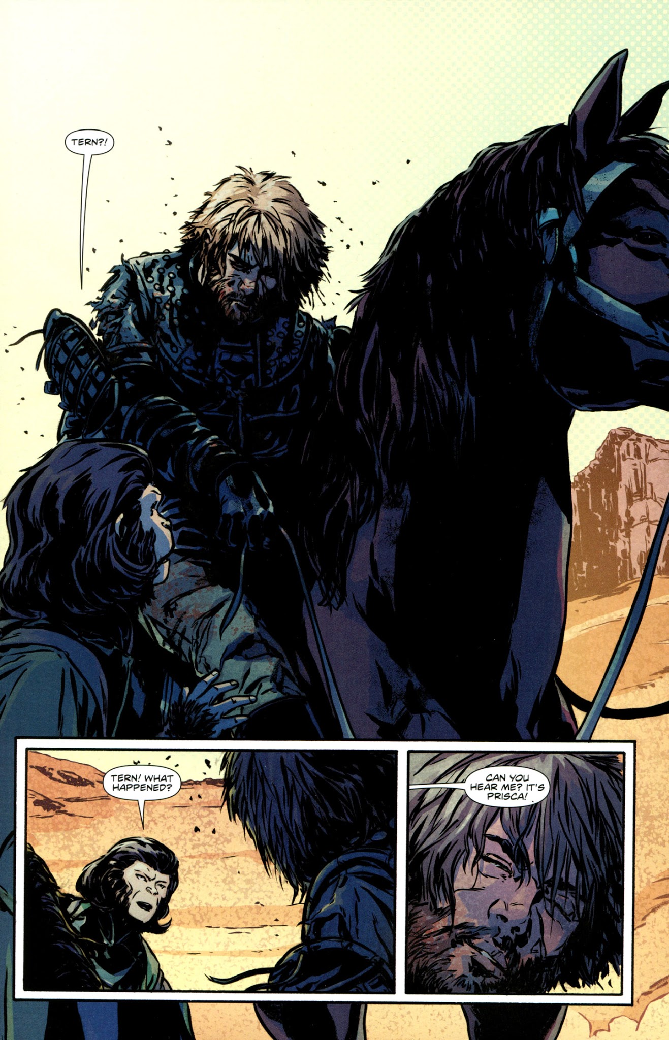 Read online Exile on the Planet of the Apes comic -  Issue #2 - 16