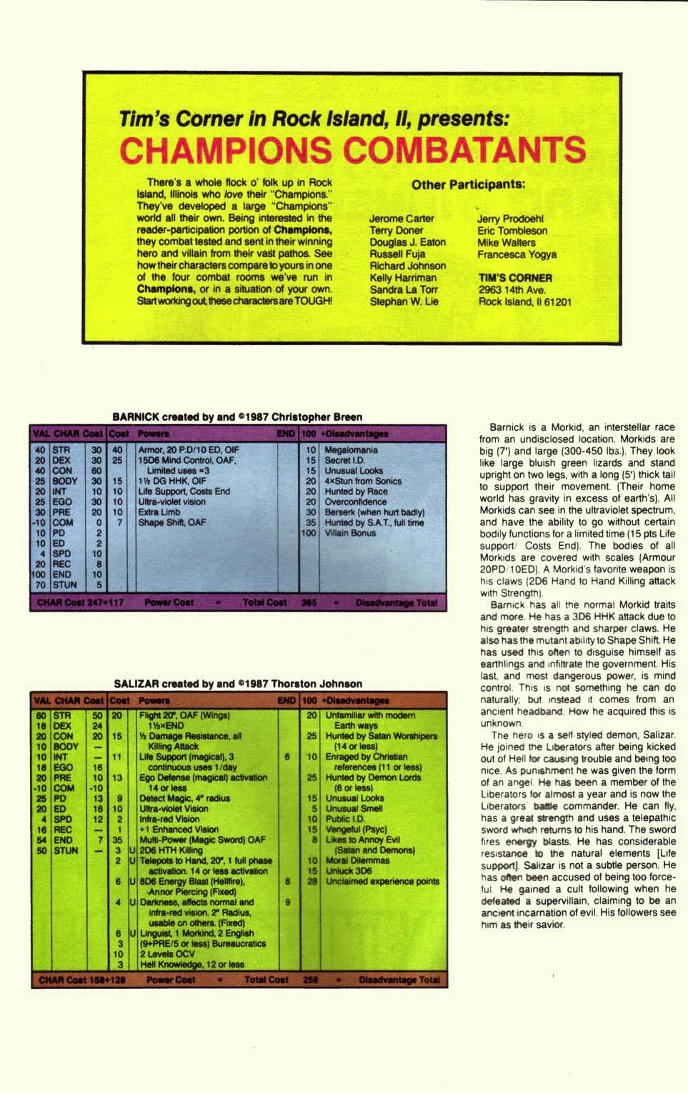 Read online Champions (1986) comic -  Issue #6 - 26