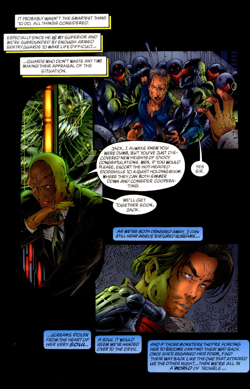 Read online Darkchylde comic -  Issue #4 - 9