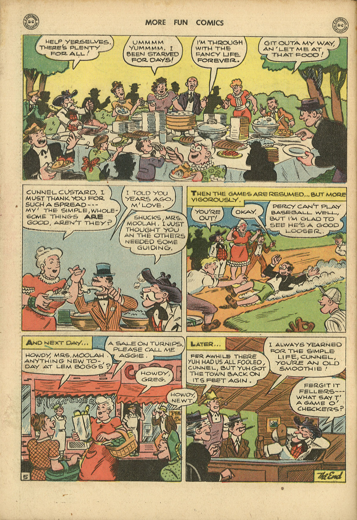 Read online More Fun Comics comic -  Issue #119 - 50