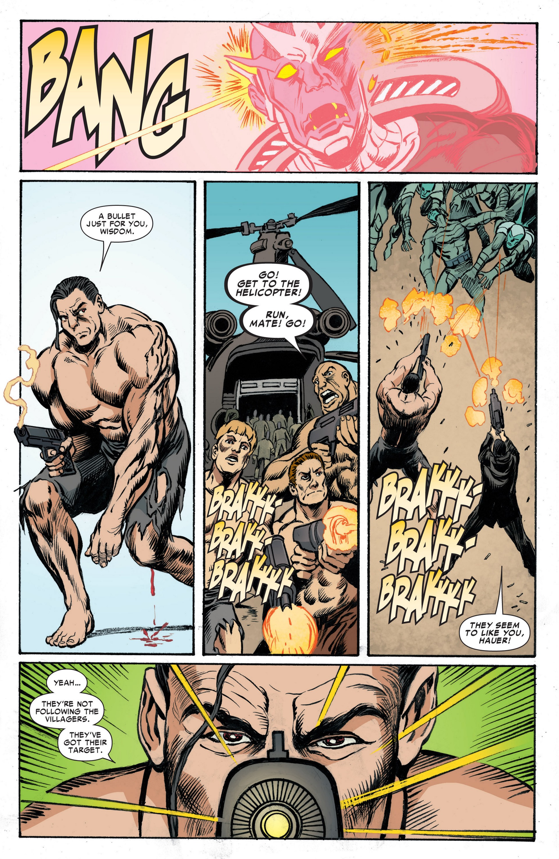 Read online Revolutionary War: Super Soldiers comic -  Issue # Full - 17