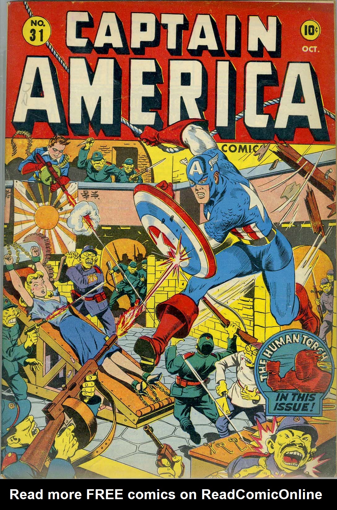 Read online Captain America Comics comic -  Issue #31 - 1