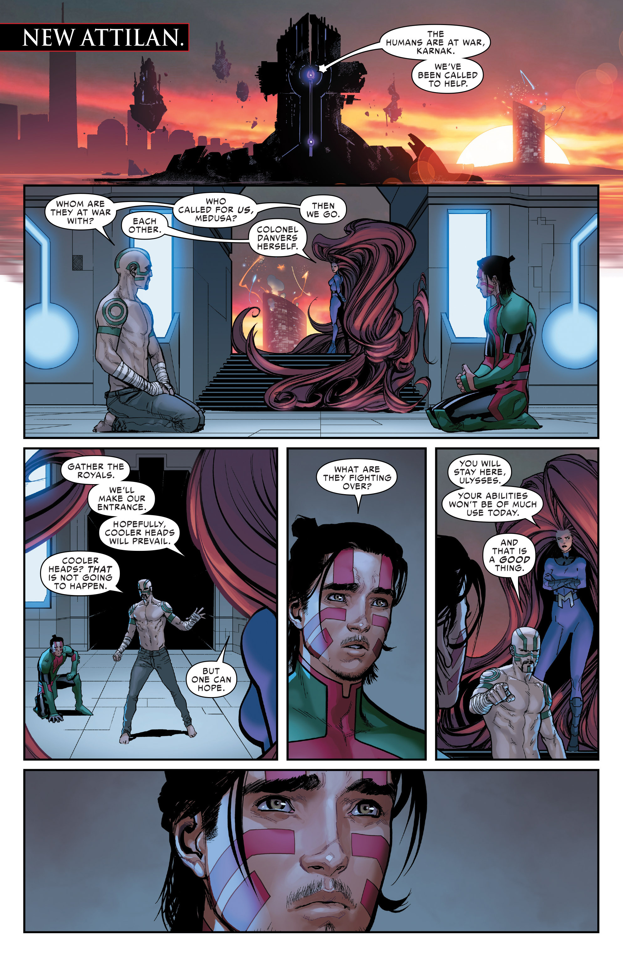 Read online Civil War II comic -  Issue #5 - 7