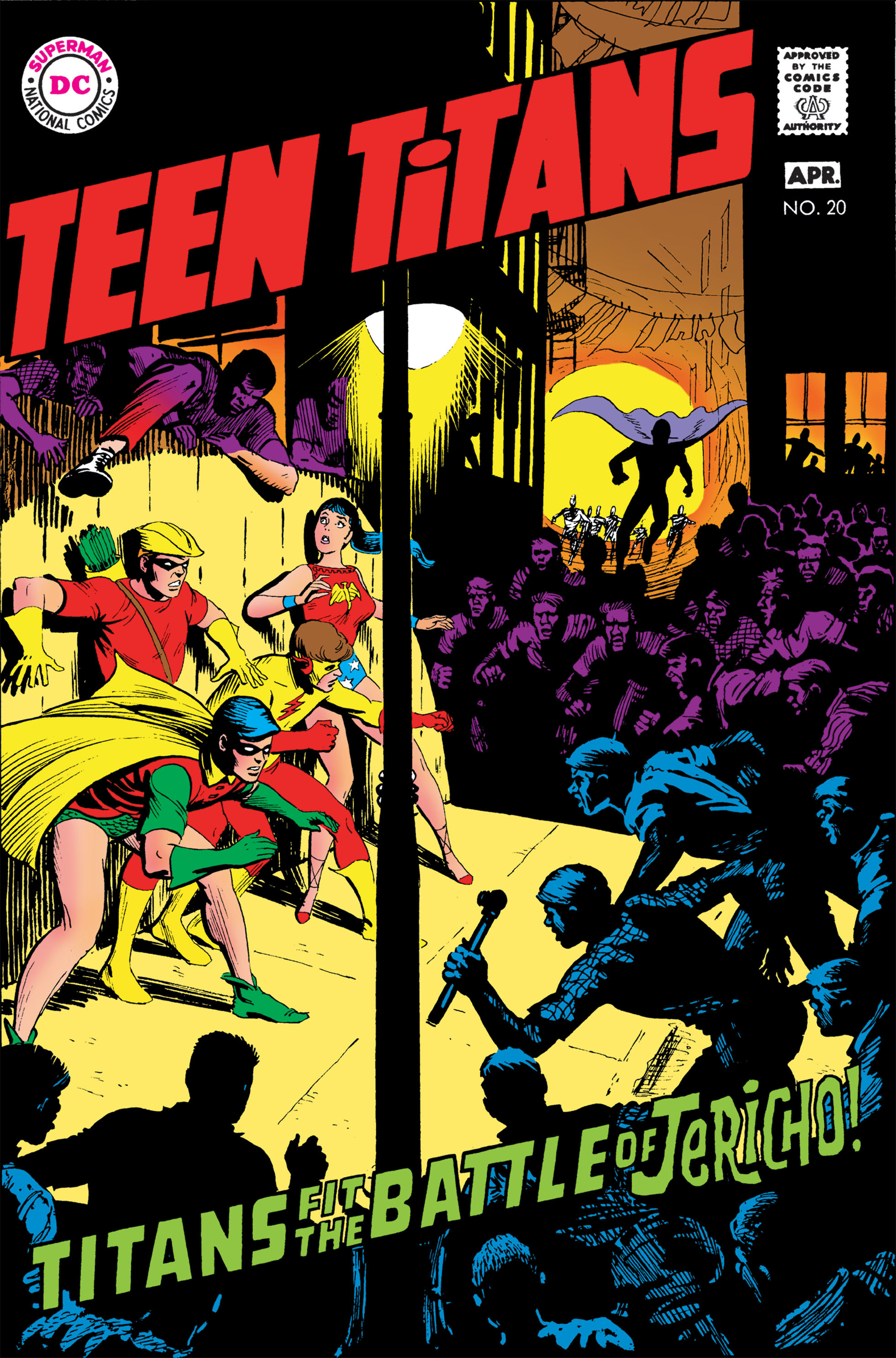 Read online Teen Titans (1966) comic -  Issue #20 - 1
