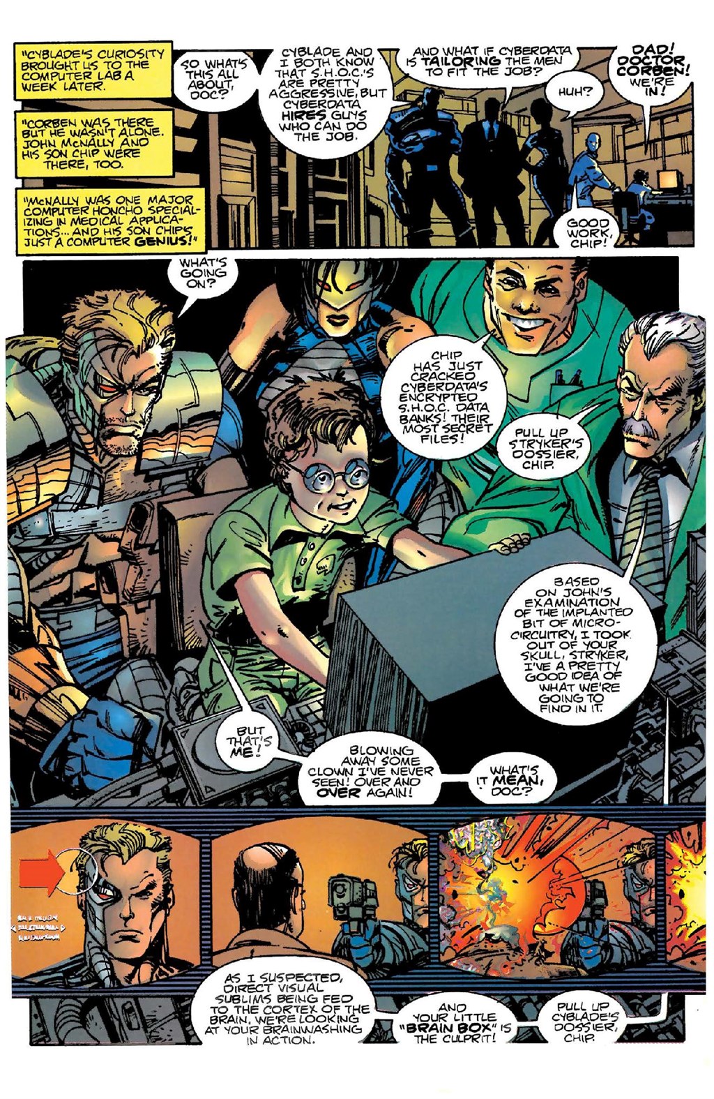 Read online Cyberforce (1992) comic -  Issue # _The Complete Cyberforce (Part 2) - 36