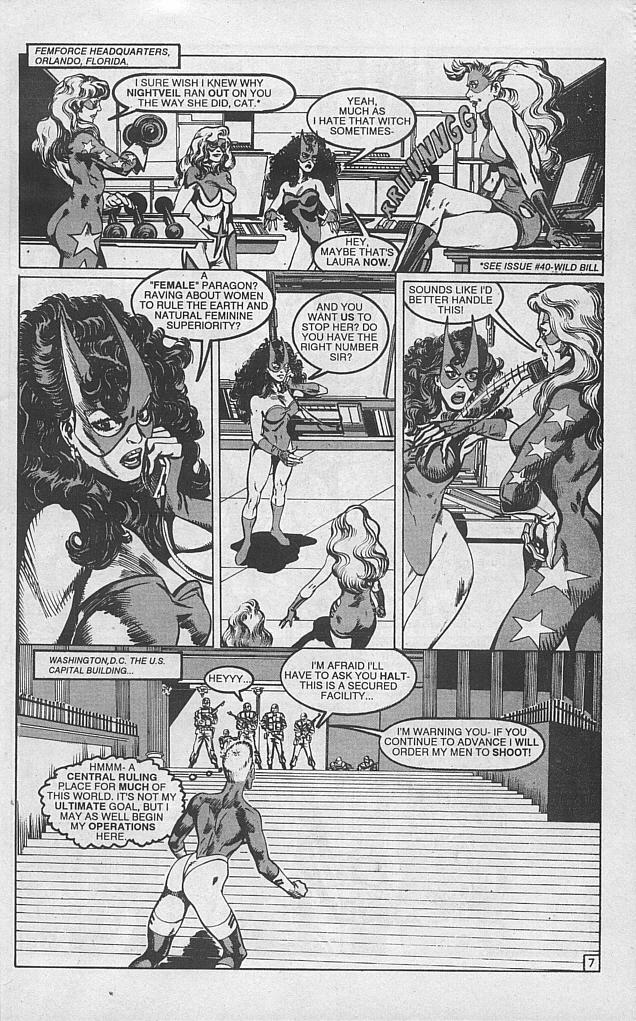 Read online Femforce comic -  Issue #41 - 9