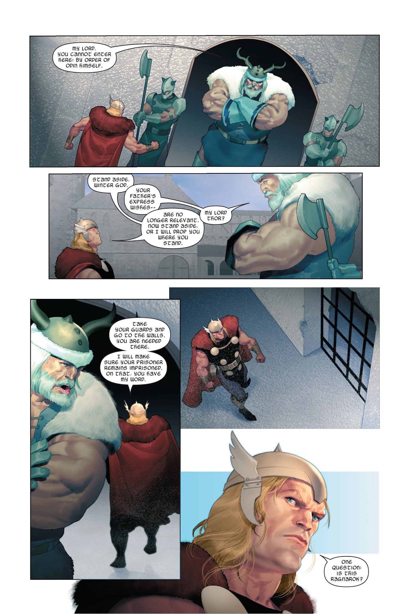 Read online Thor: Heaven & Earth comic -  Issue #1 - 6