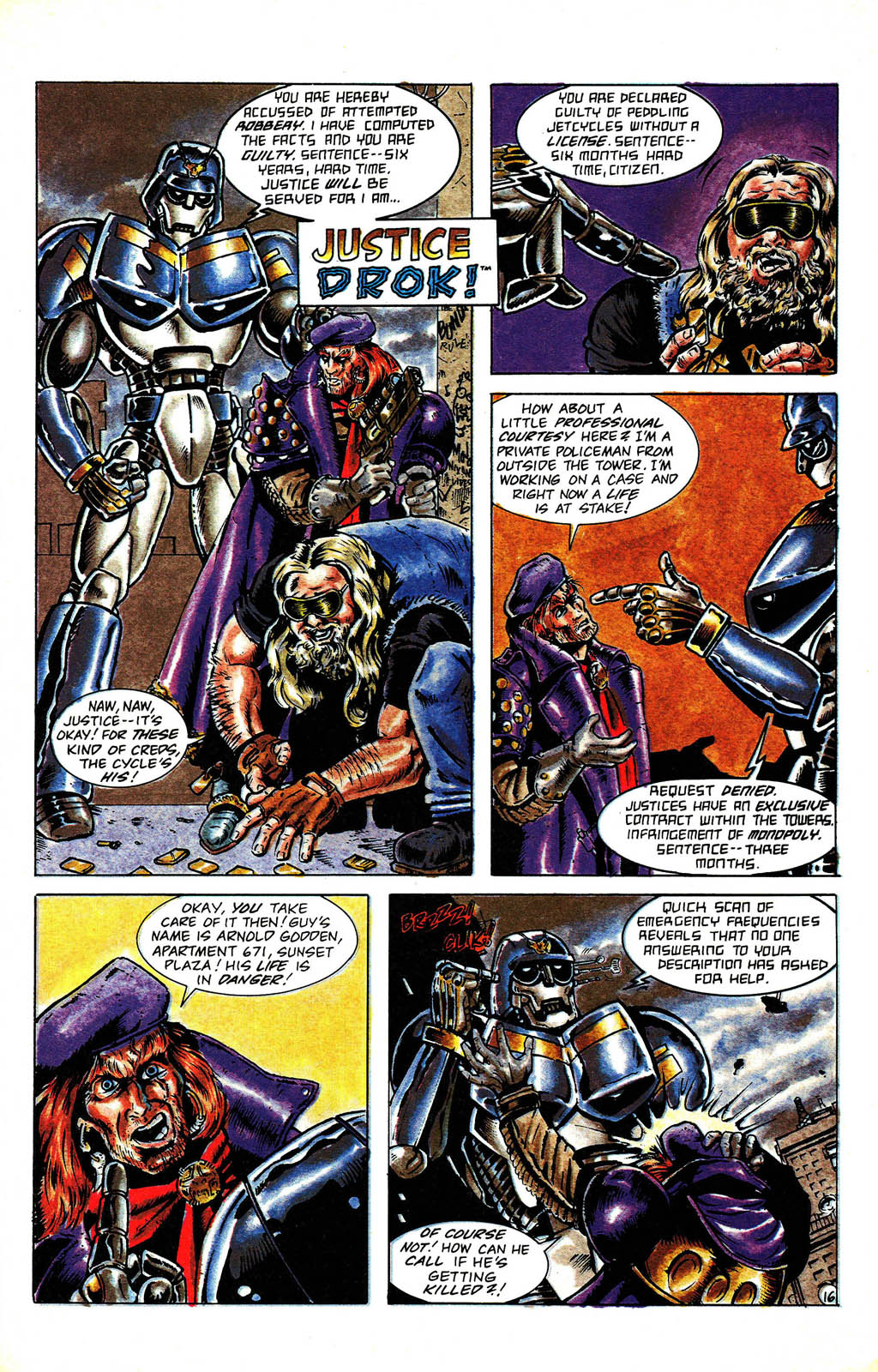 Read online Grimjack comic -  Issue #63 - 20